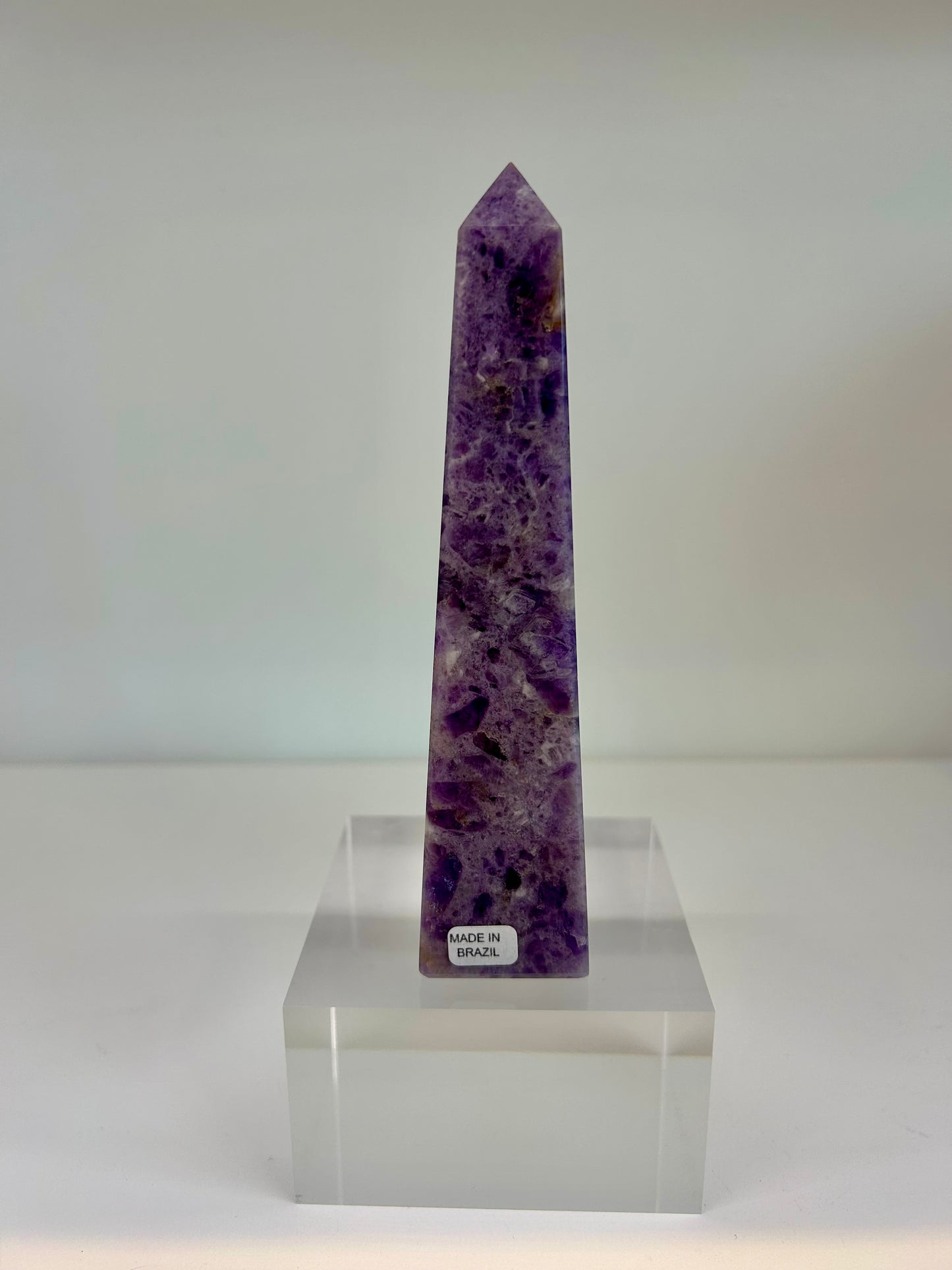 Brazilian Chevron Amethyst Tower -CAT 8