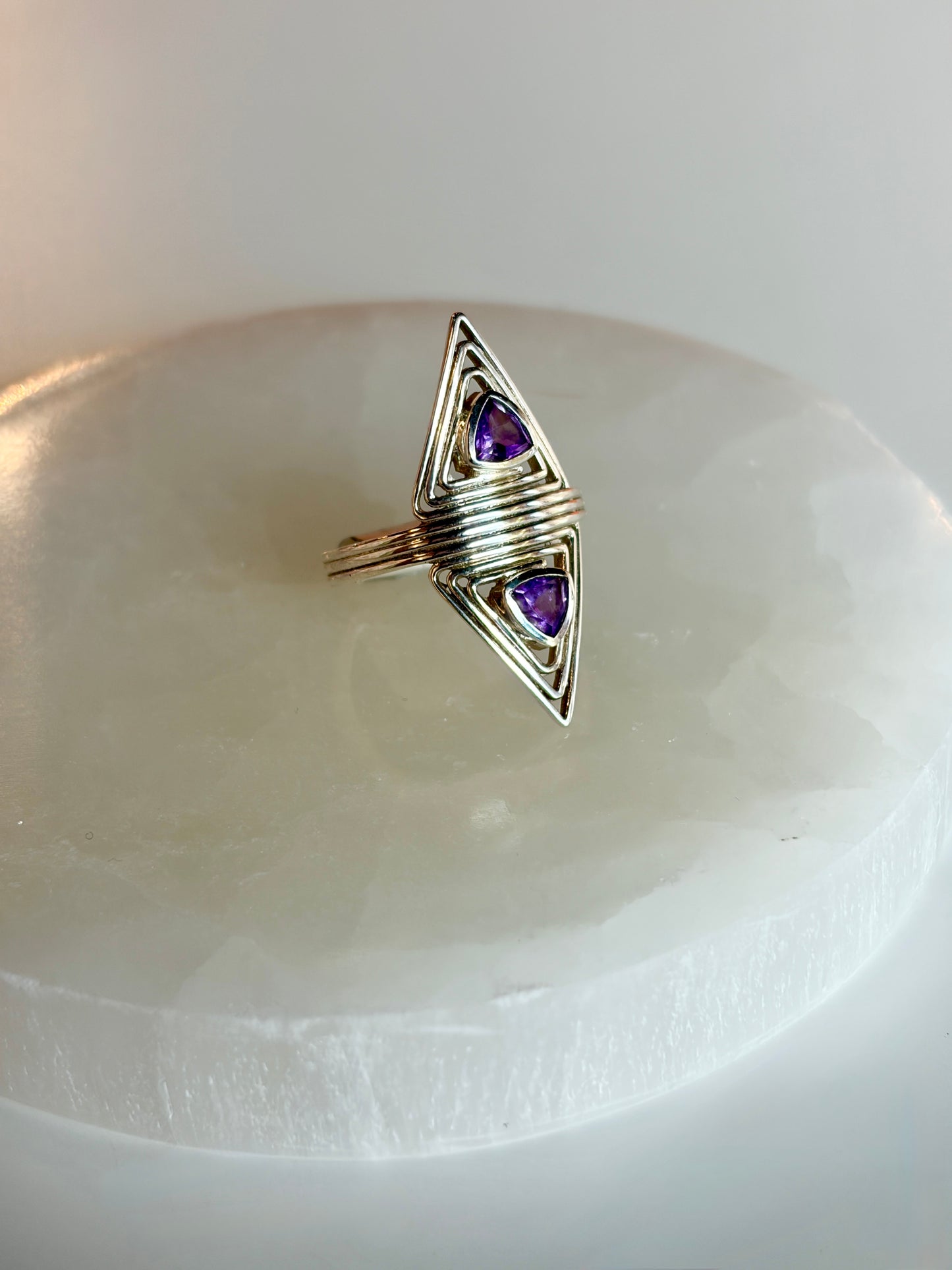 Amethyst Ring Size 10