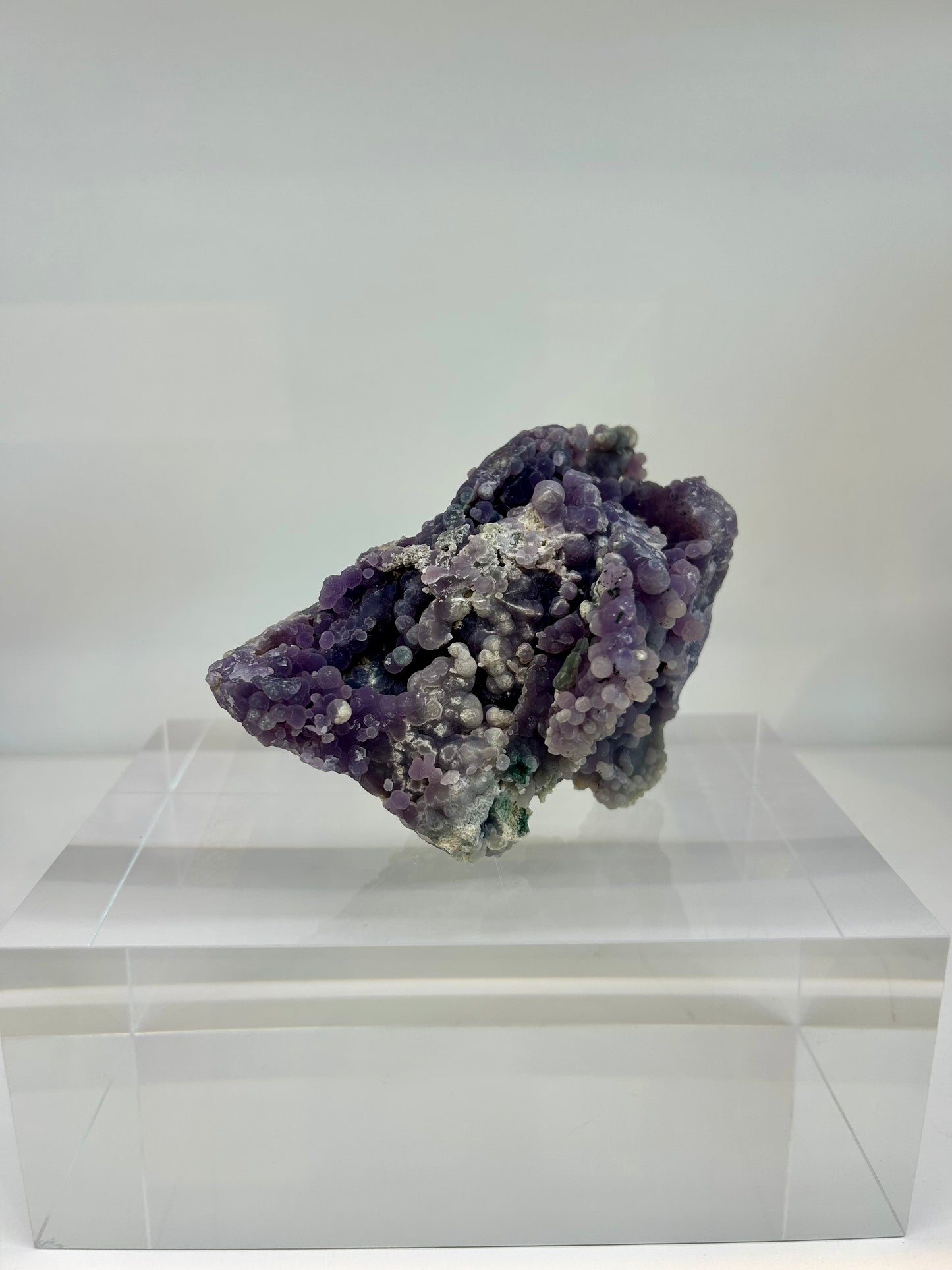 Natural Grape Agate Cluster GA1