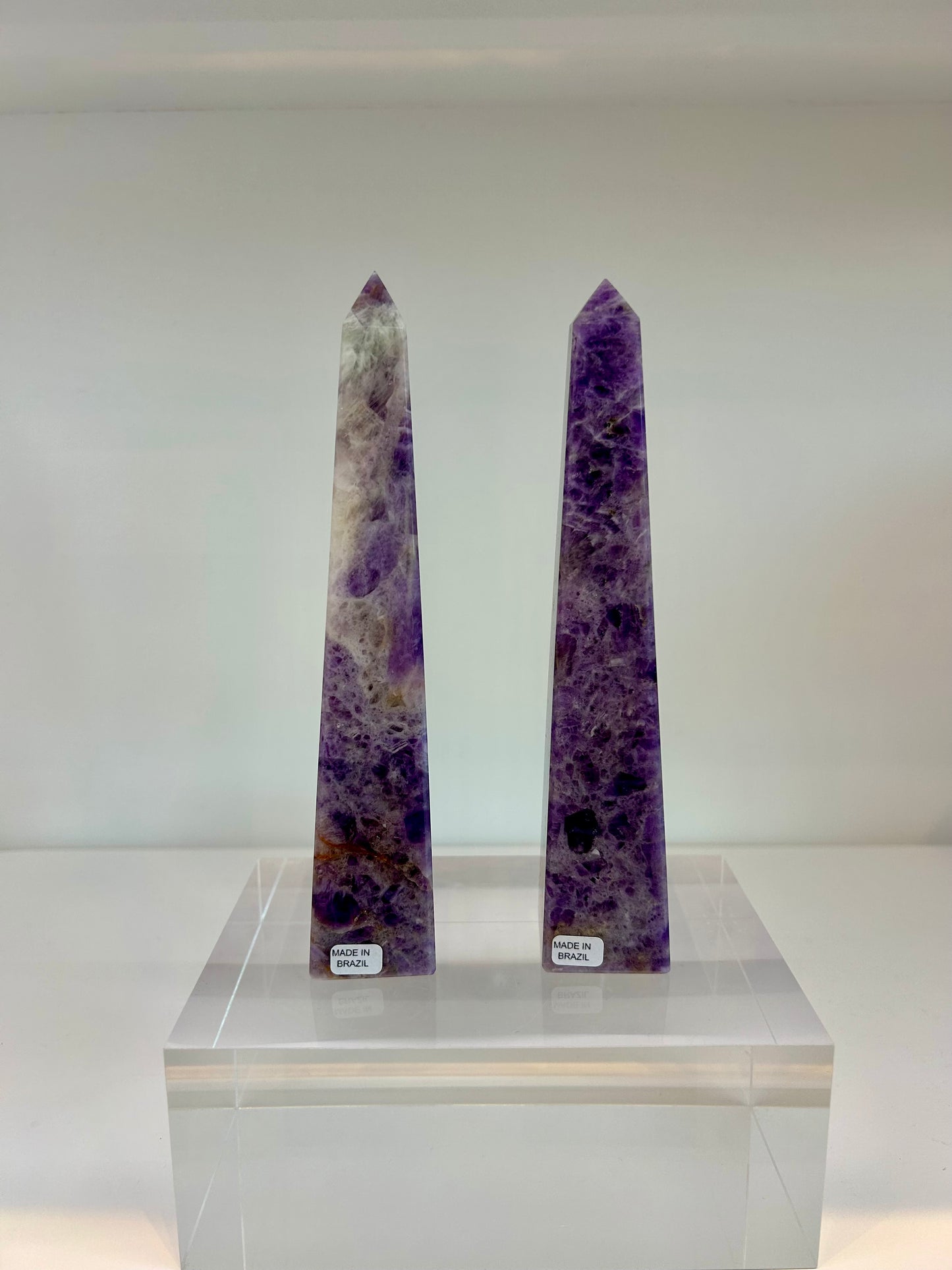 Brazilian Chevron Amethyst Tower - CAT 11