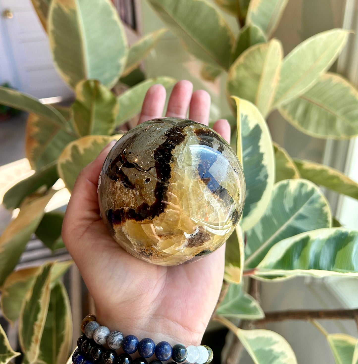Septarian Sphere
