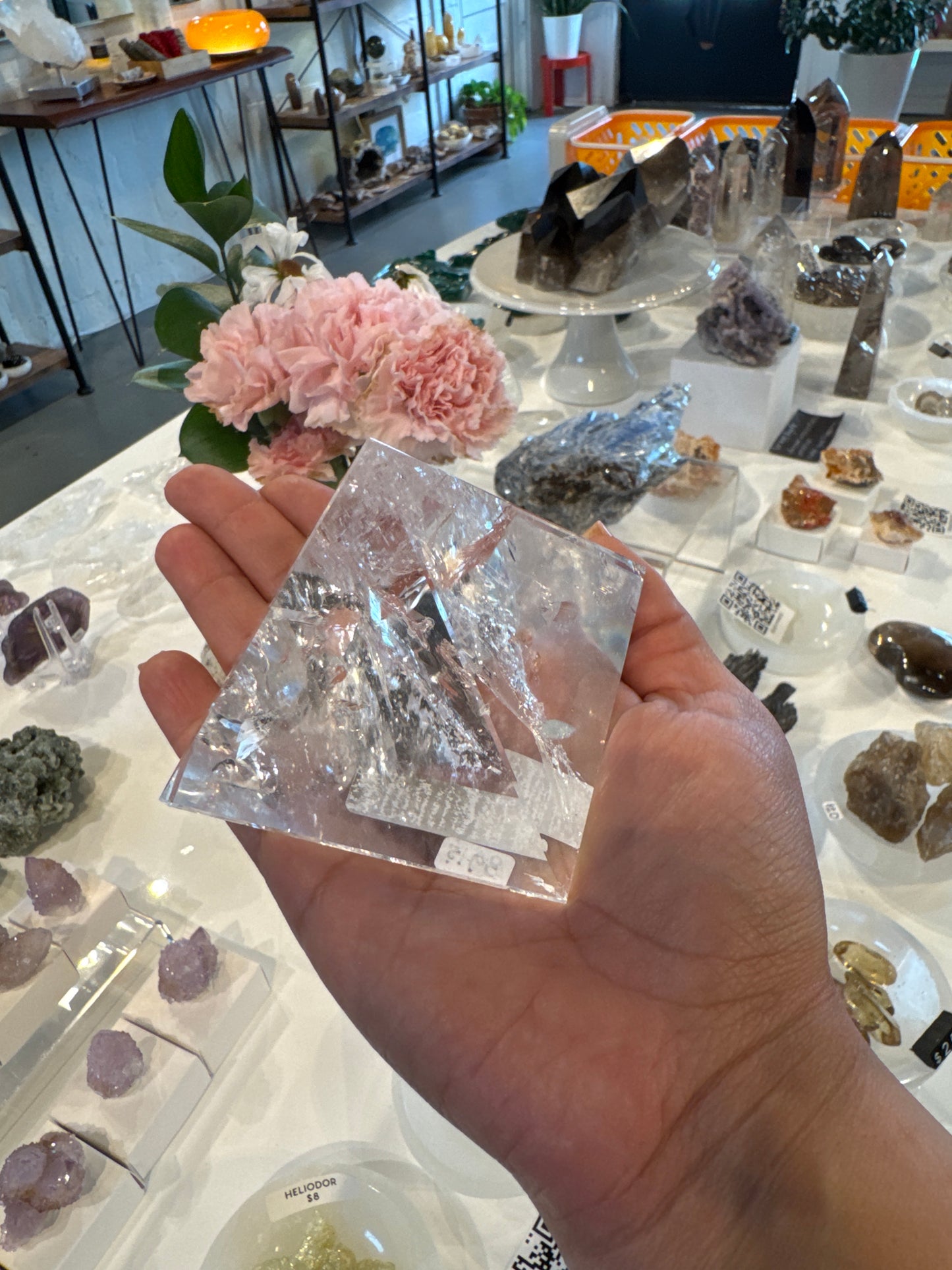 Clear Quartz Pyramid