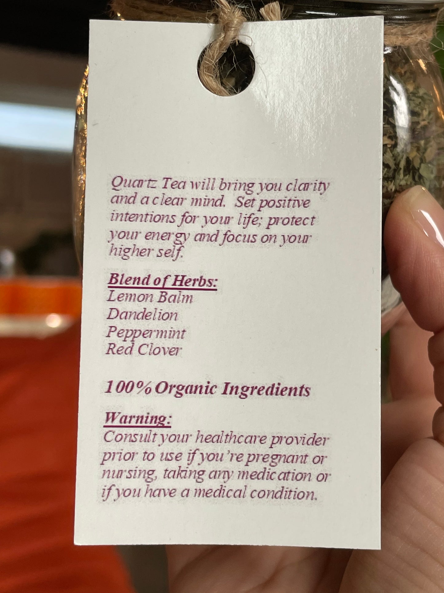 Quartz Loose Leaf Tea by Kosmic Tea