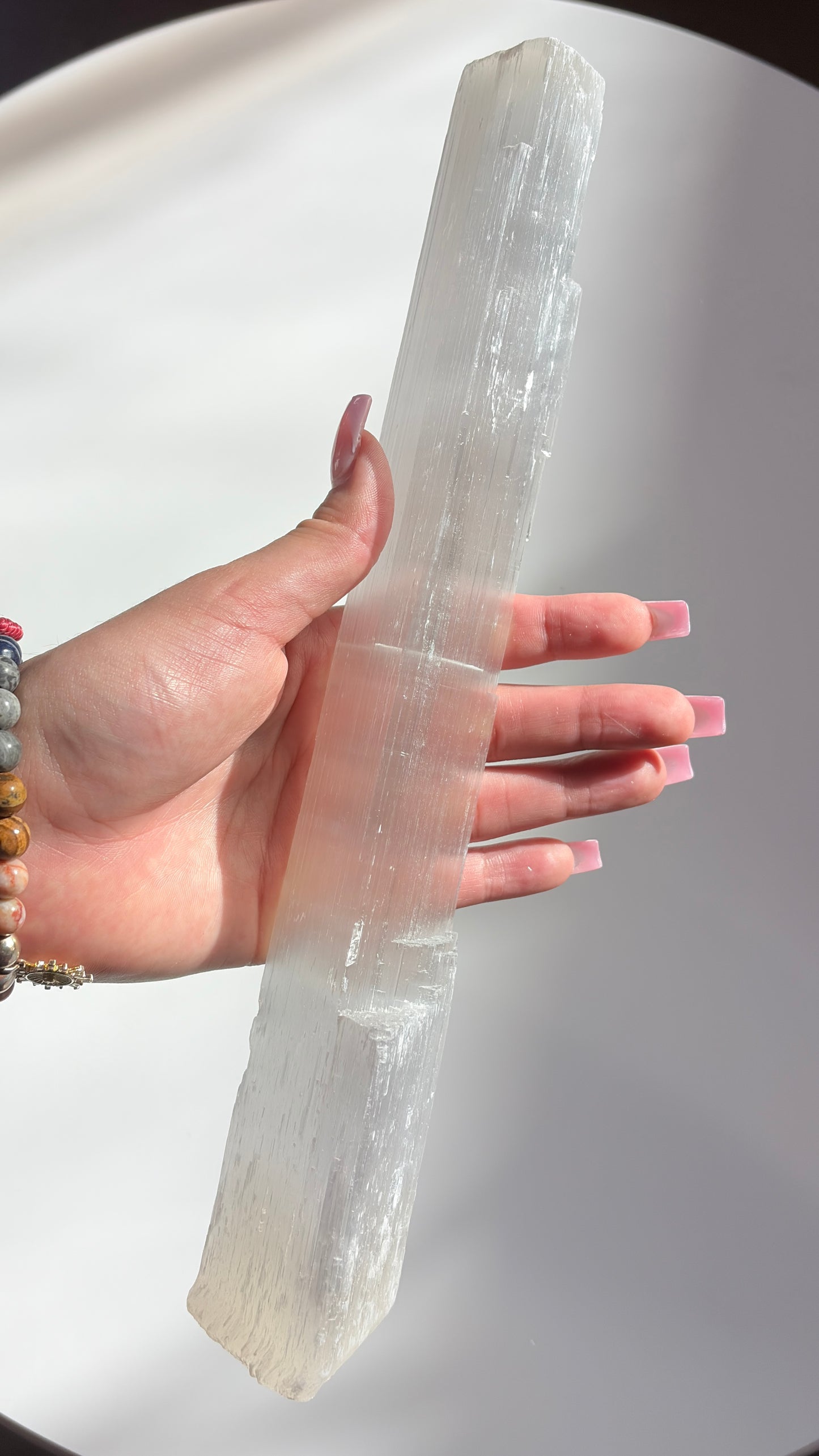 Large Selenite Logs