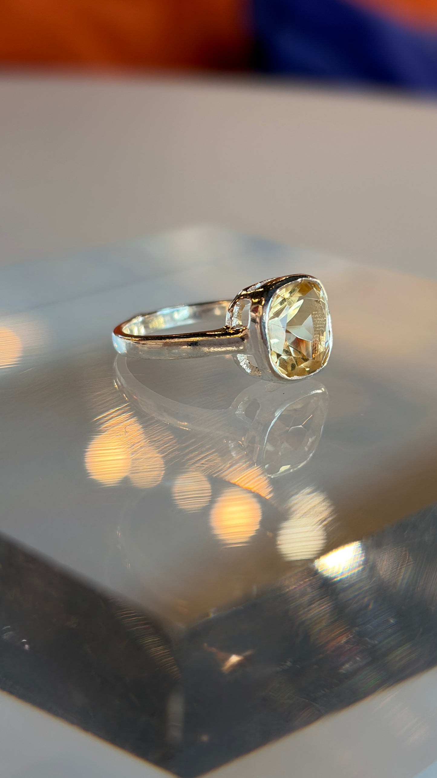 Citrine Ring Size 7