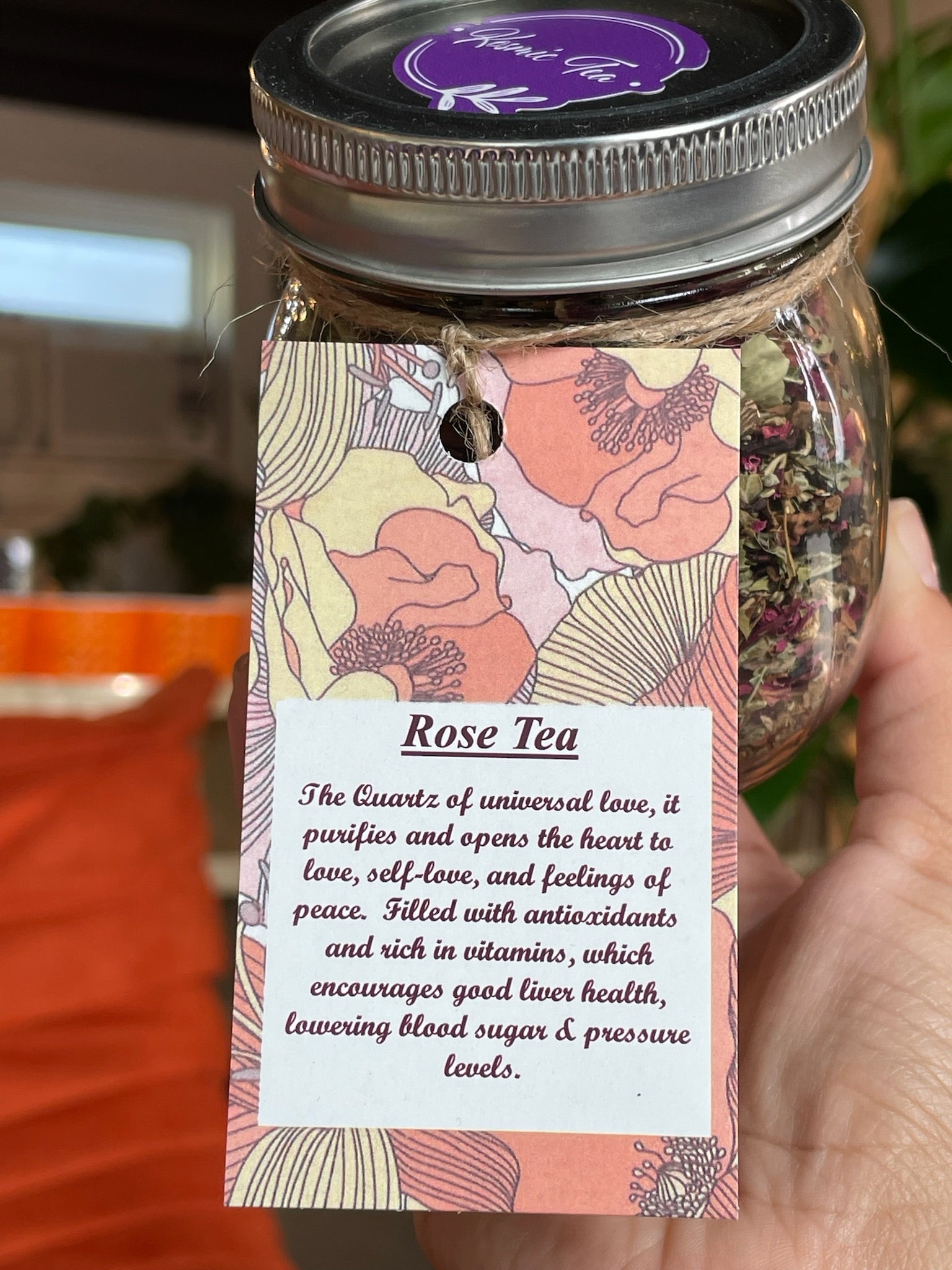 Rose Tea by Kosmic Tea - Luna Metaphysical
