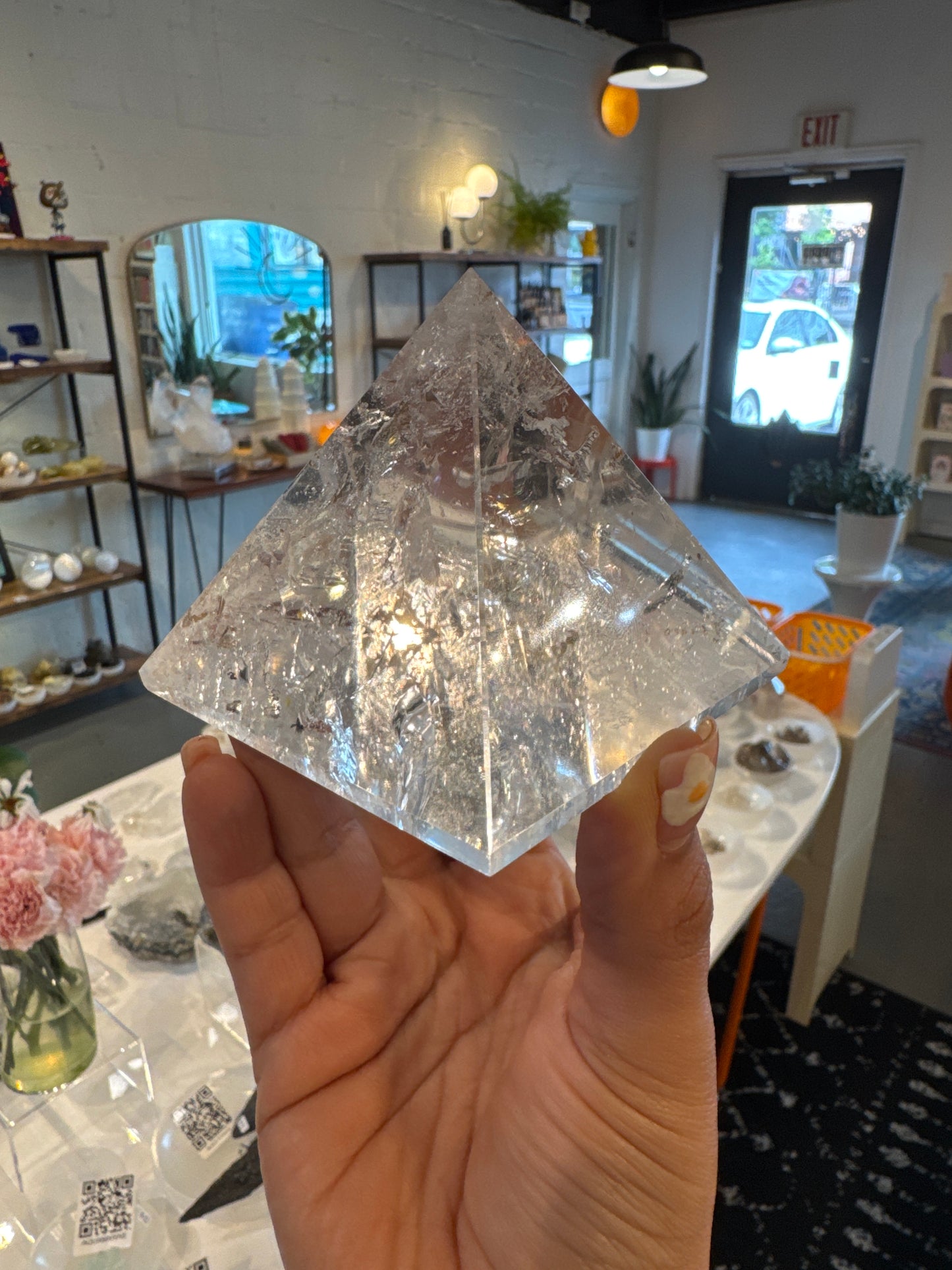 Clear Quartz Pyramid