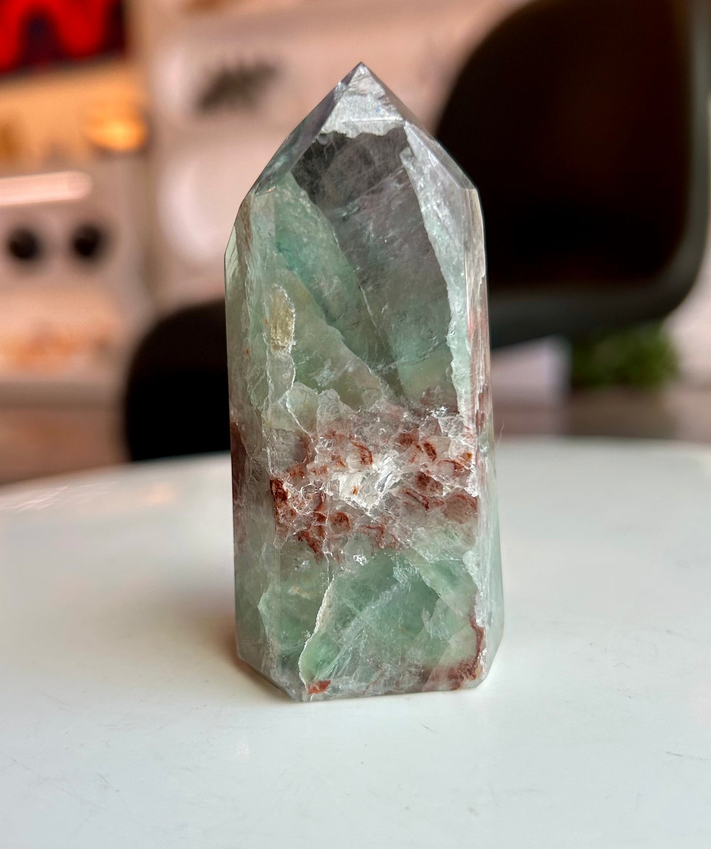 Rainbow Fluorite Tower RF10