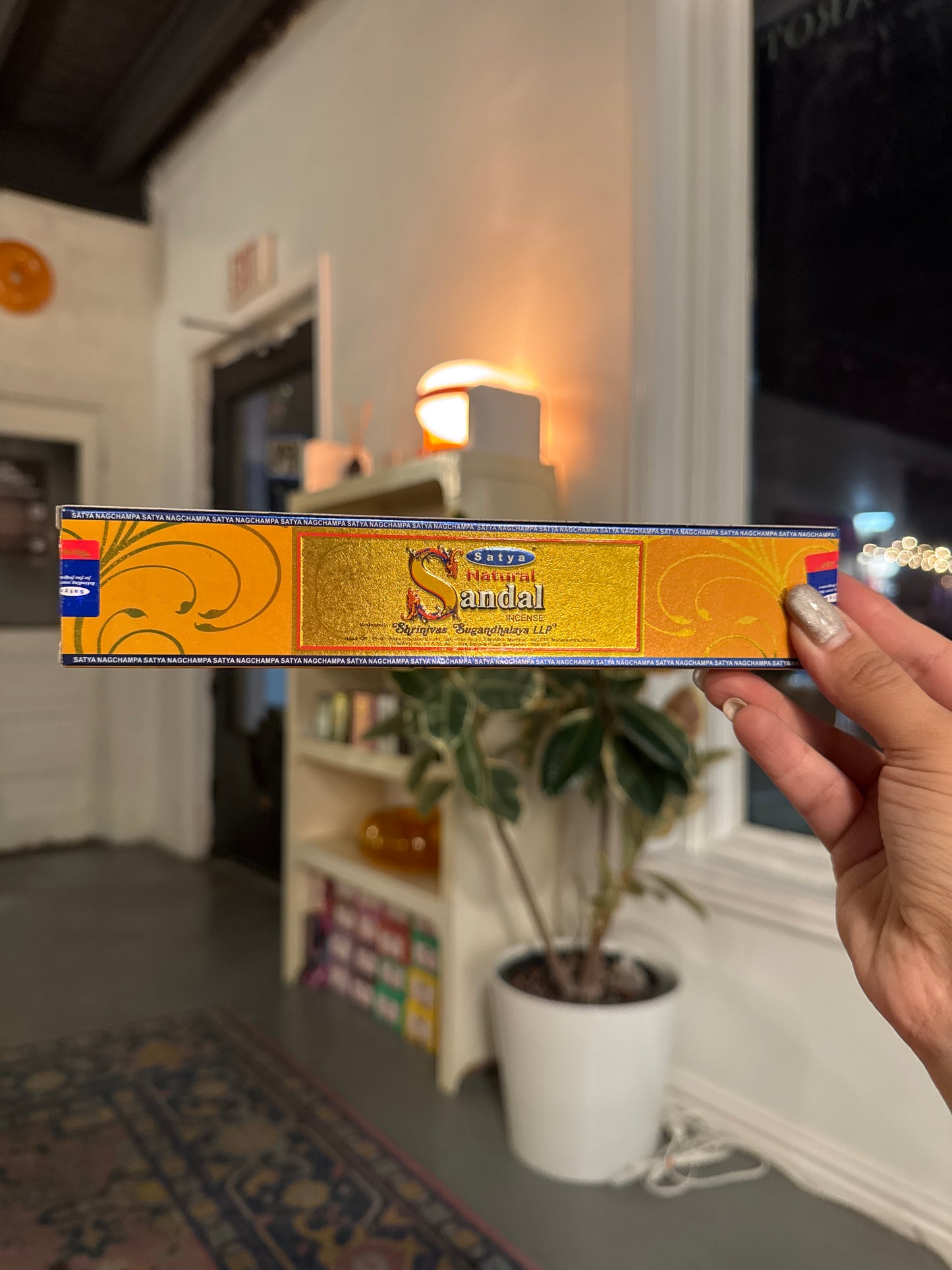 Natural sandal-sandalwood incense | Satya Nag Champa