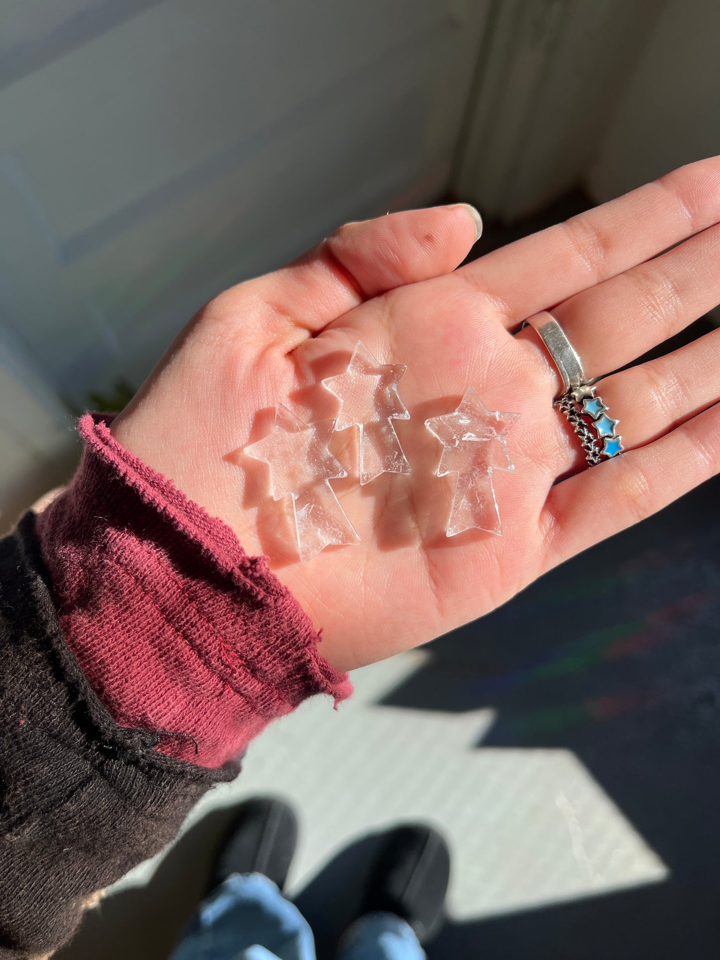 Clear Quartz Shooting Star