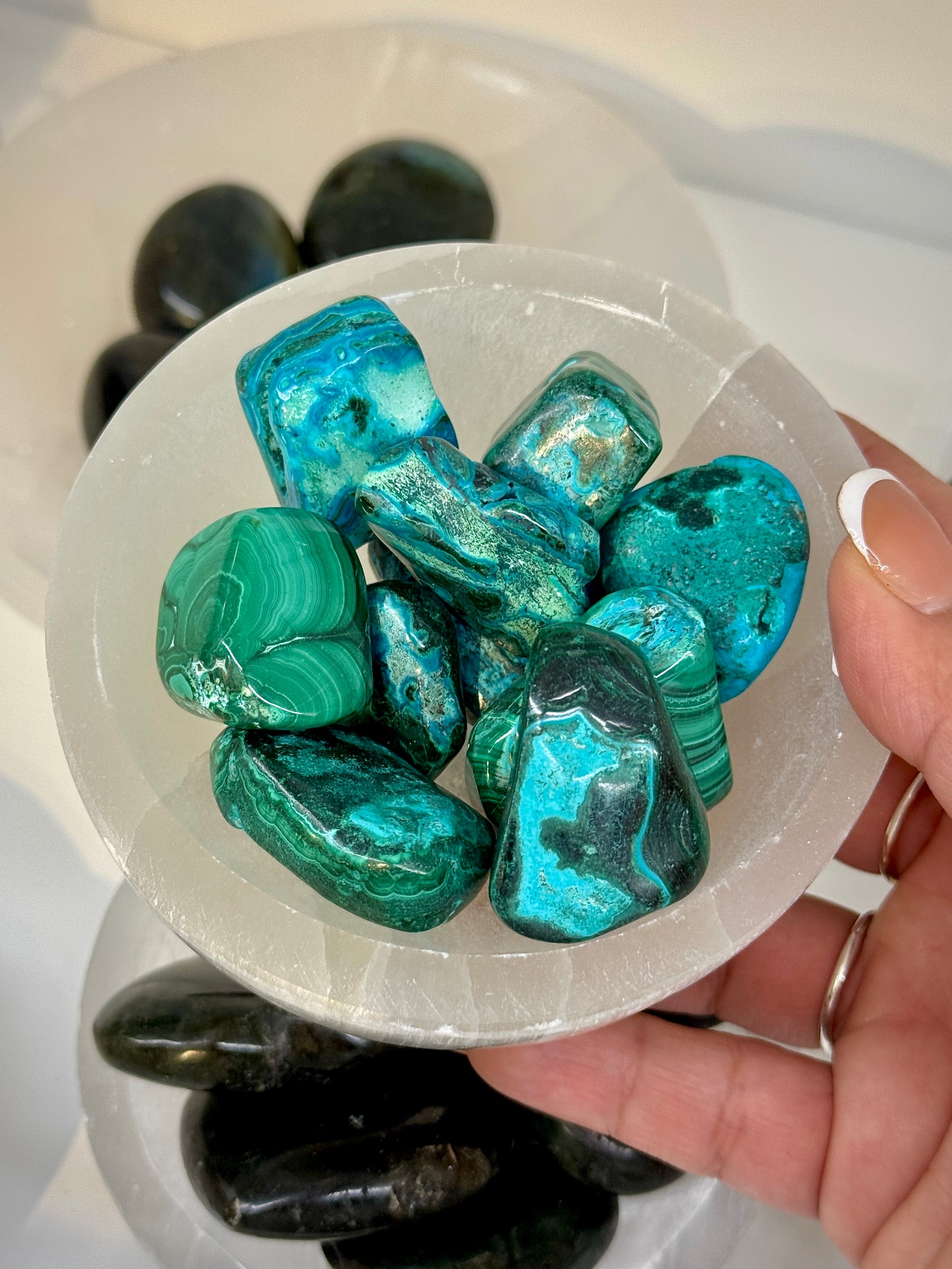Malachite and Chrysocolla