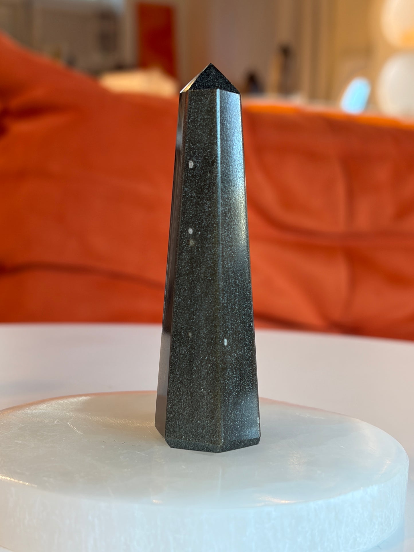 Gold Sheen Obsidian Tower O2