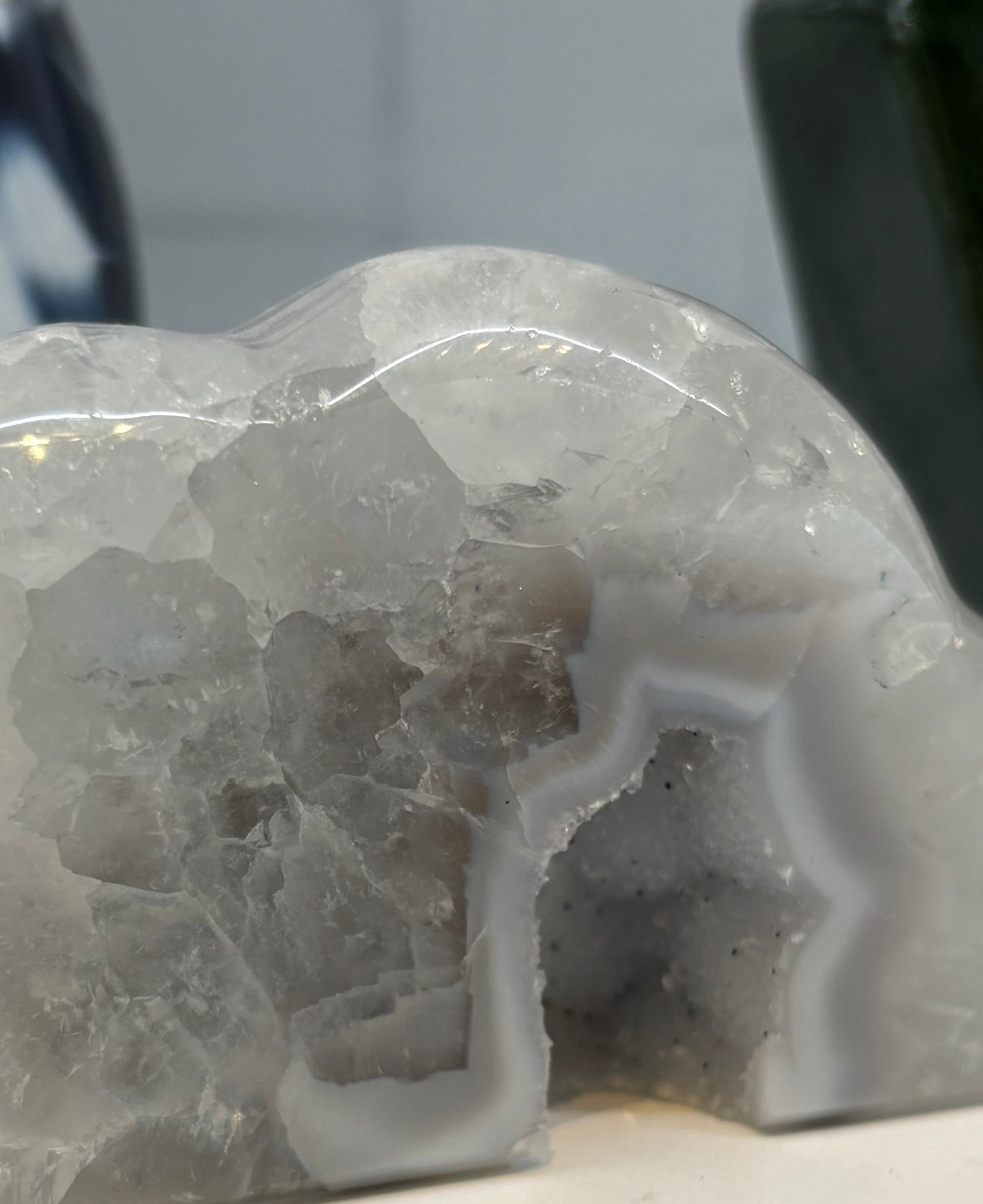 Agate Druzy Cloud