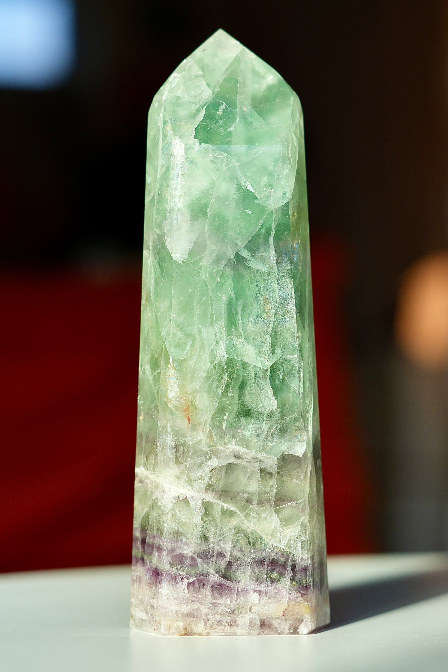 Rainbow Fluorite Tower