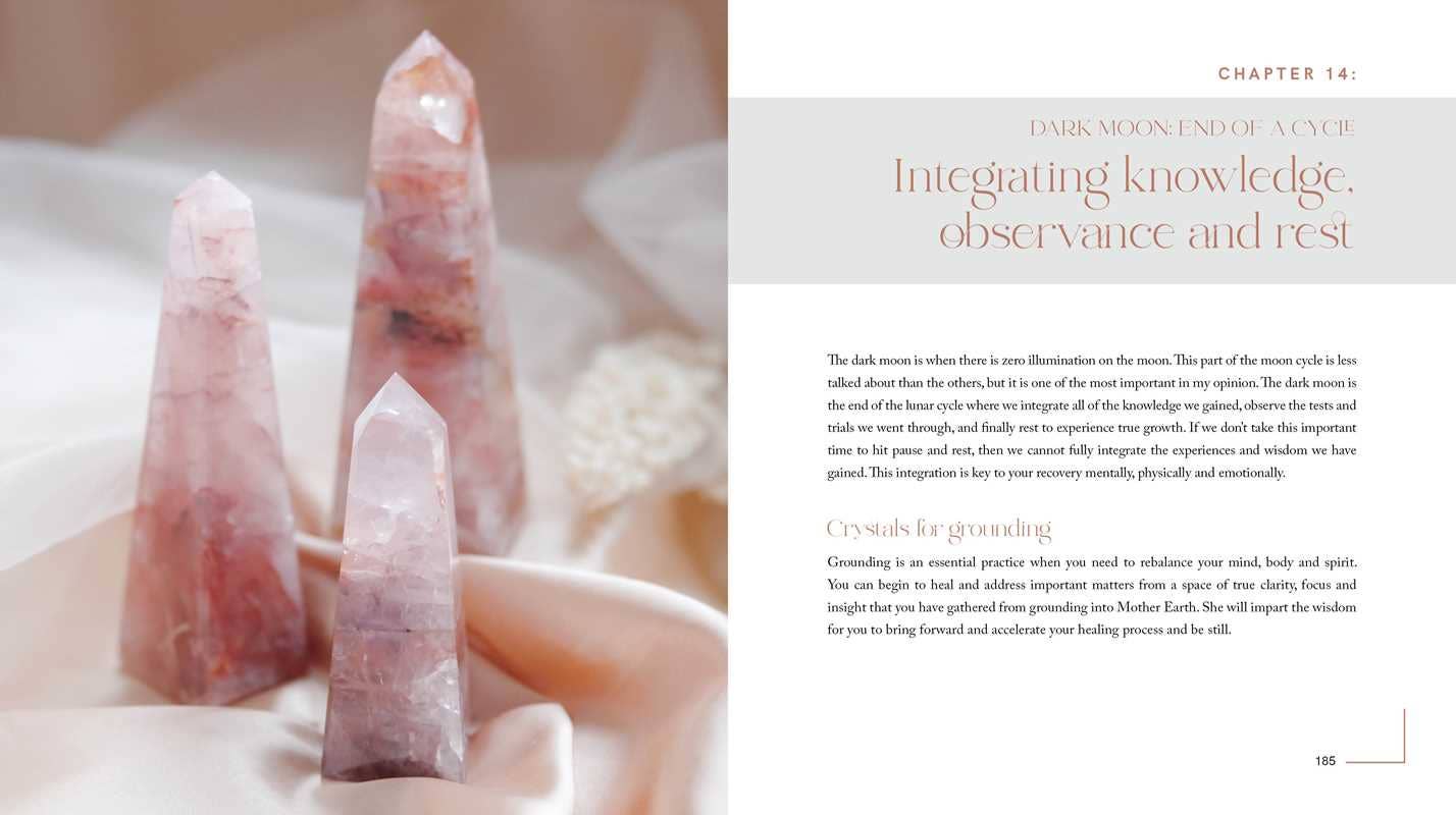 Crystal Rituals by the Moon by Leah Shoman