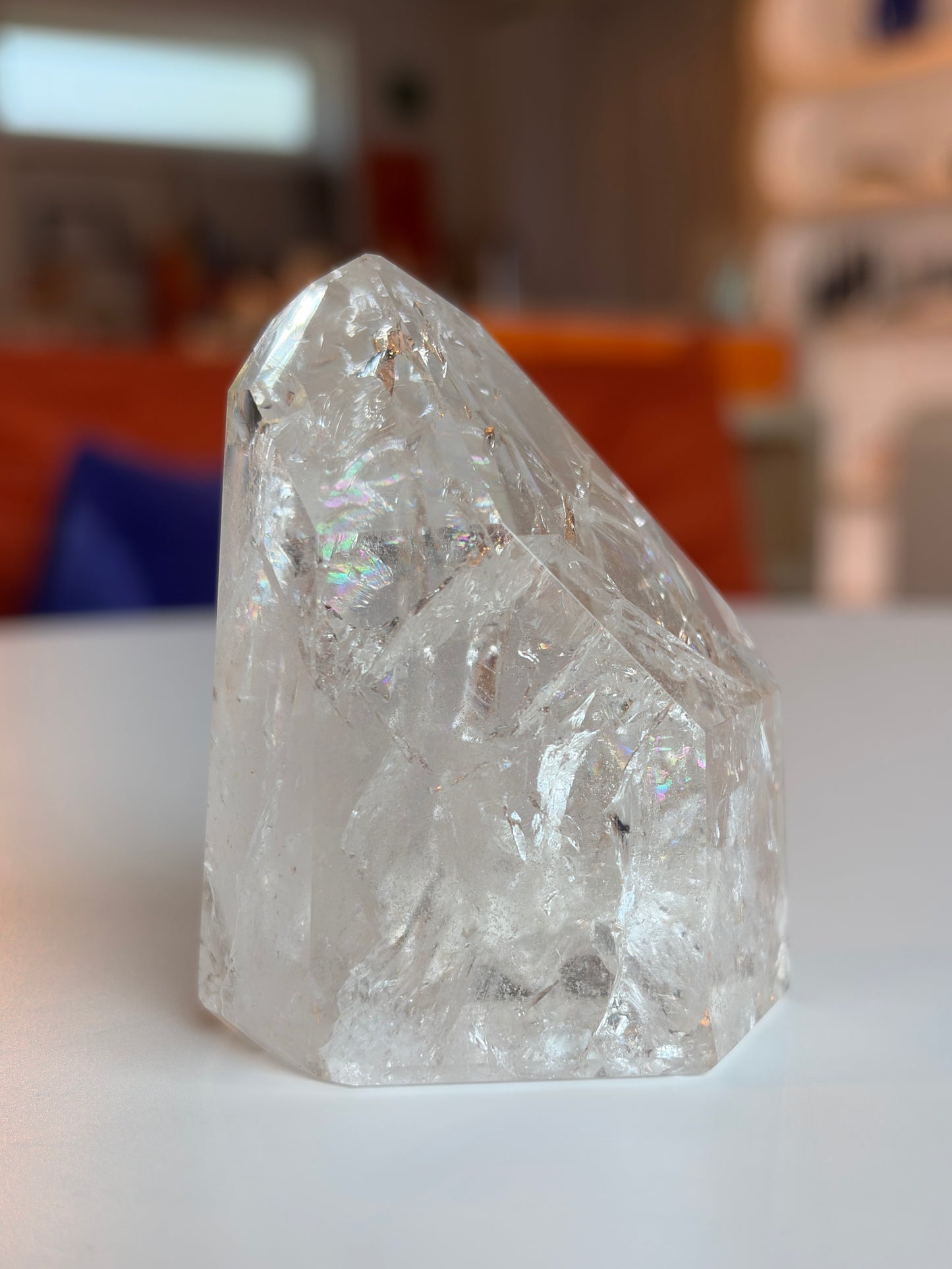 Brazilian Crackle Quartz Tower CQ04