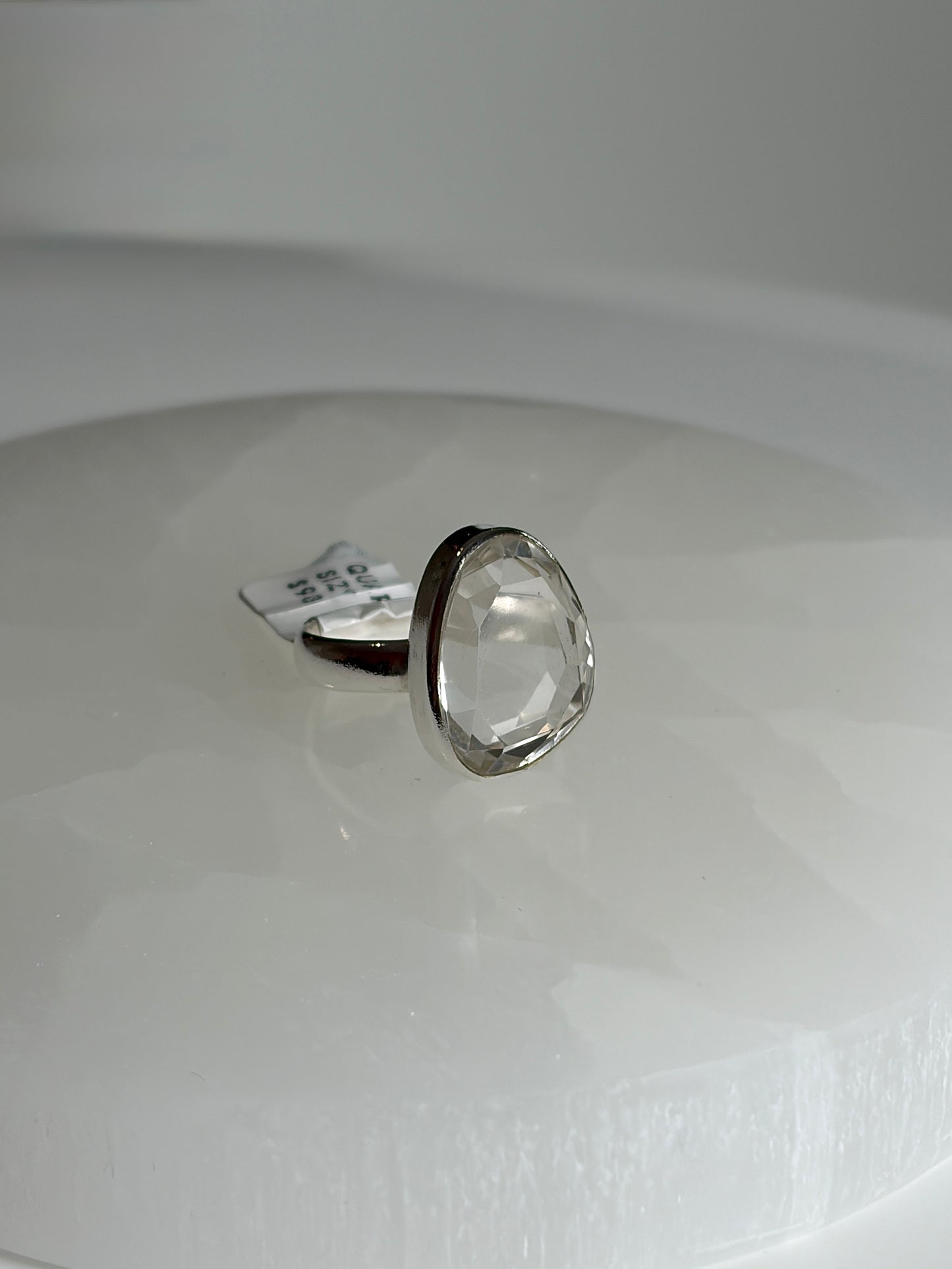 Quartz Ring Size 7