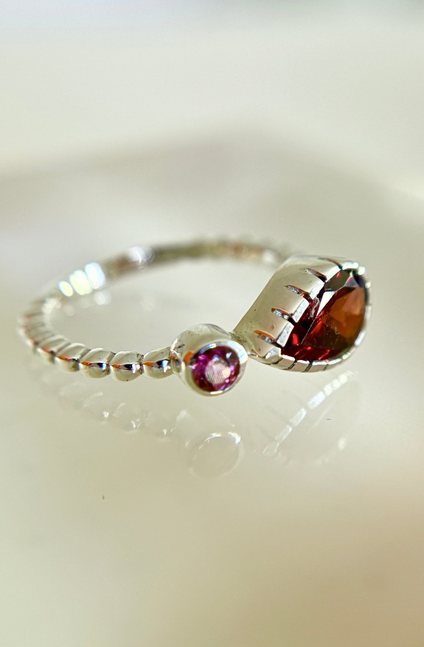Garnet Ring Size 7