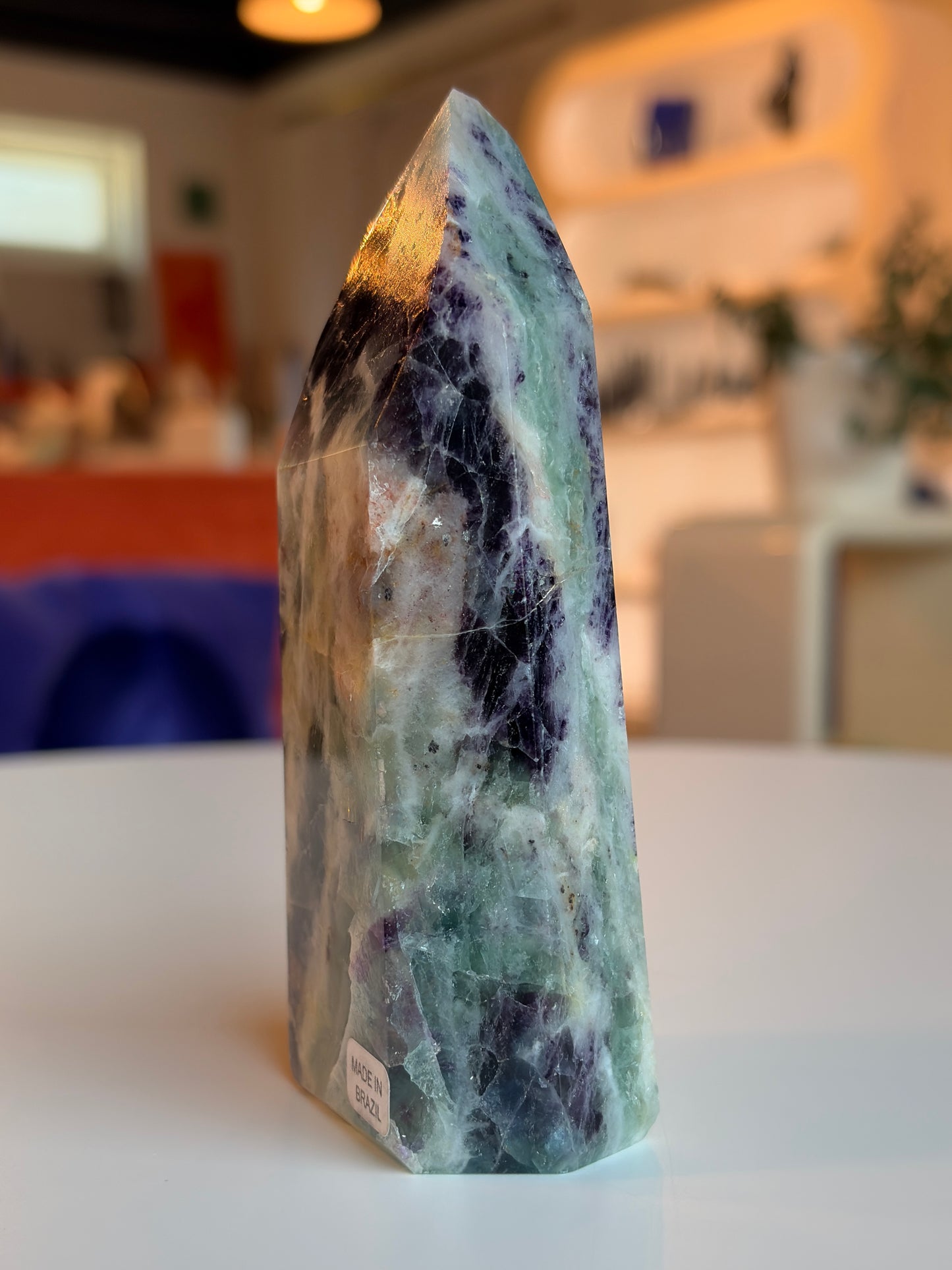 Rainbow Fluorite Tower RF-1