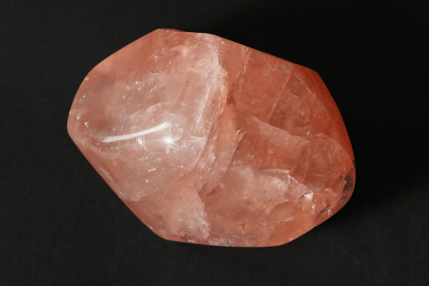High Grade Rose Quartz Polished Freeform