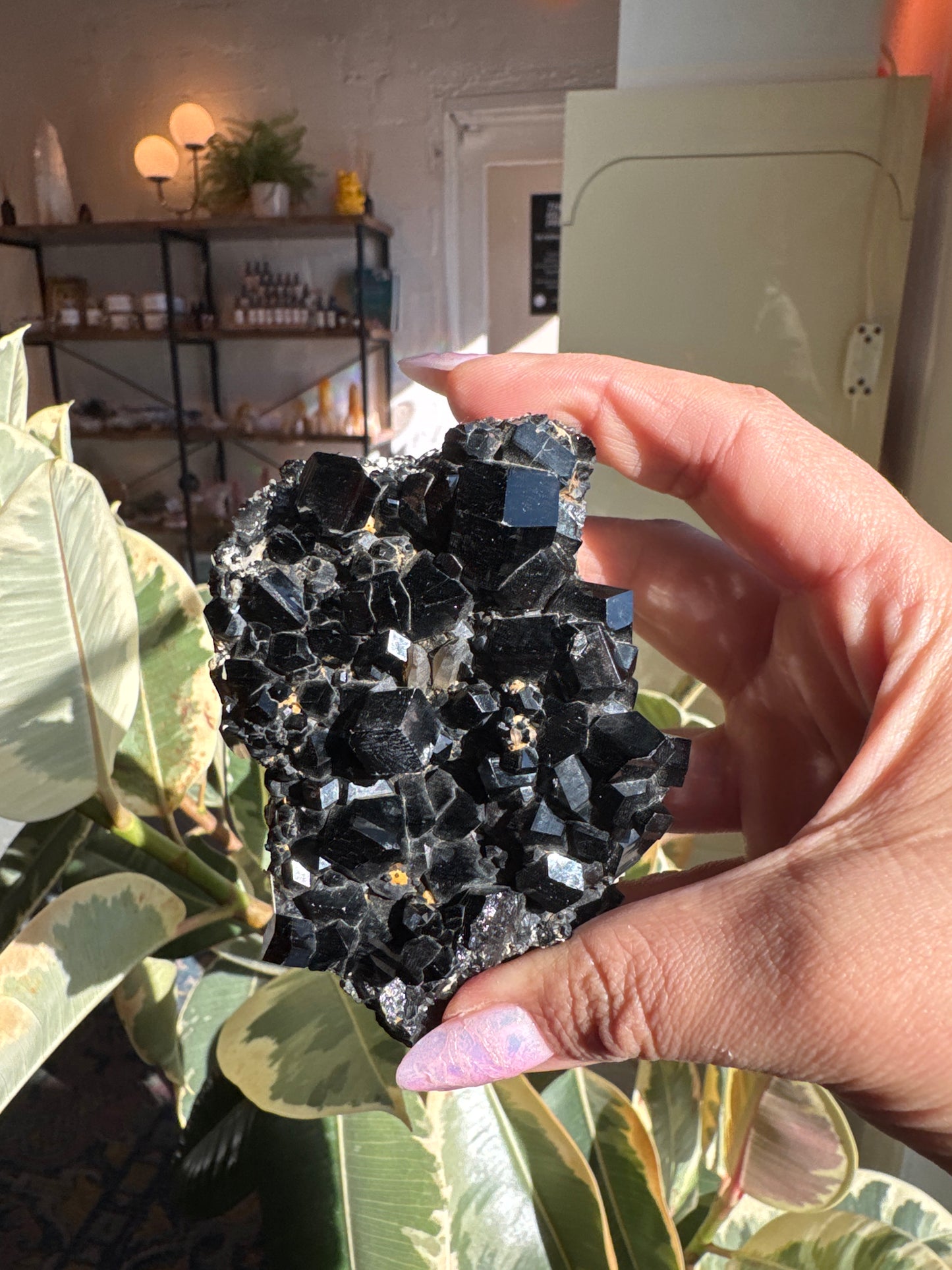 Namibian Black Tourmaline Specimen #2 (rare)