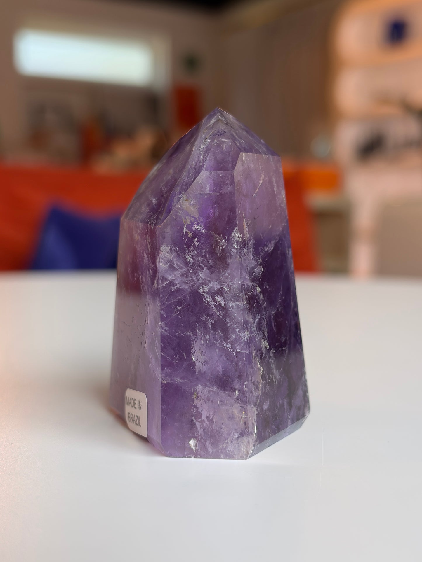 High Grade Brazilian Ametrine Tower AT08