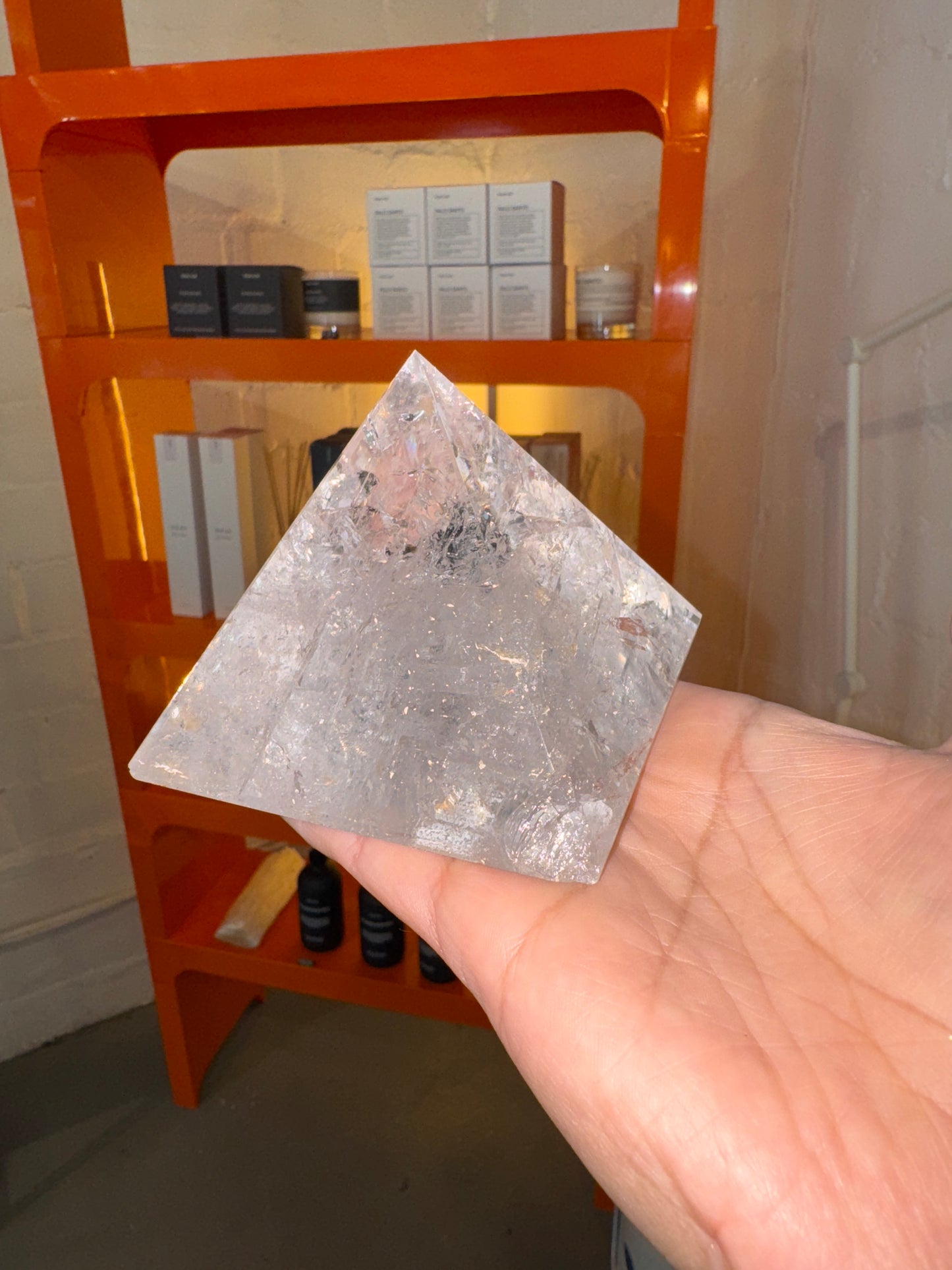 Clear Quartz Pyramid