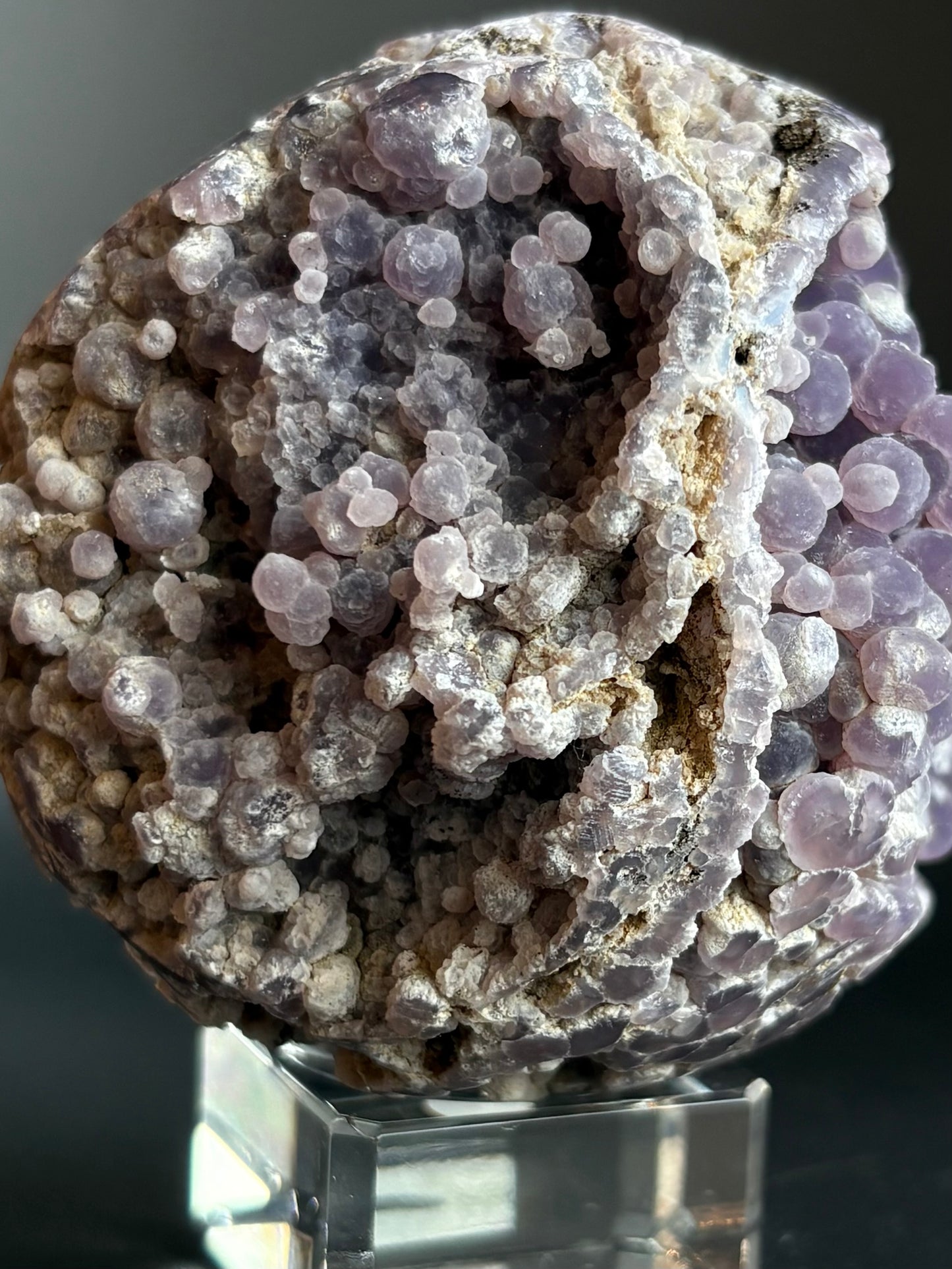 Indonesian Natural Grape Agate Sphere