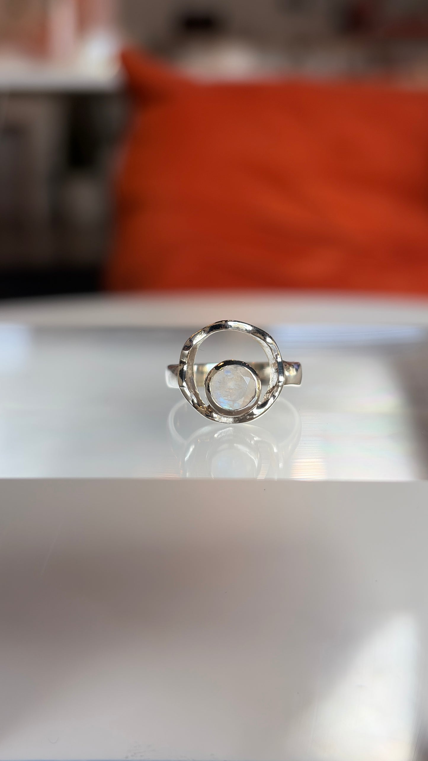 Moonstone Ring Size 5