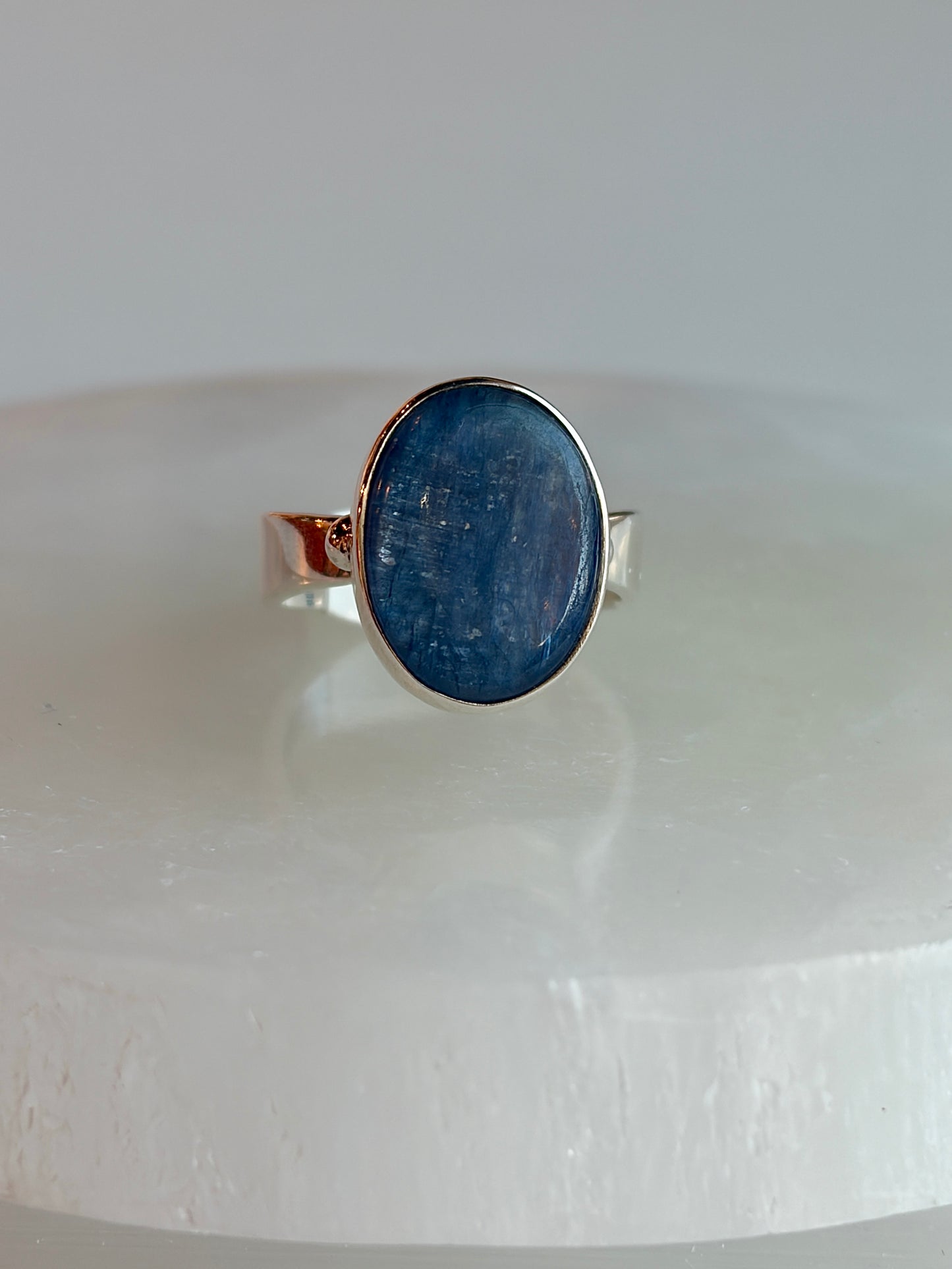 Blue Kyanite Ring | Sterling Silver .925