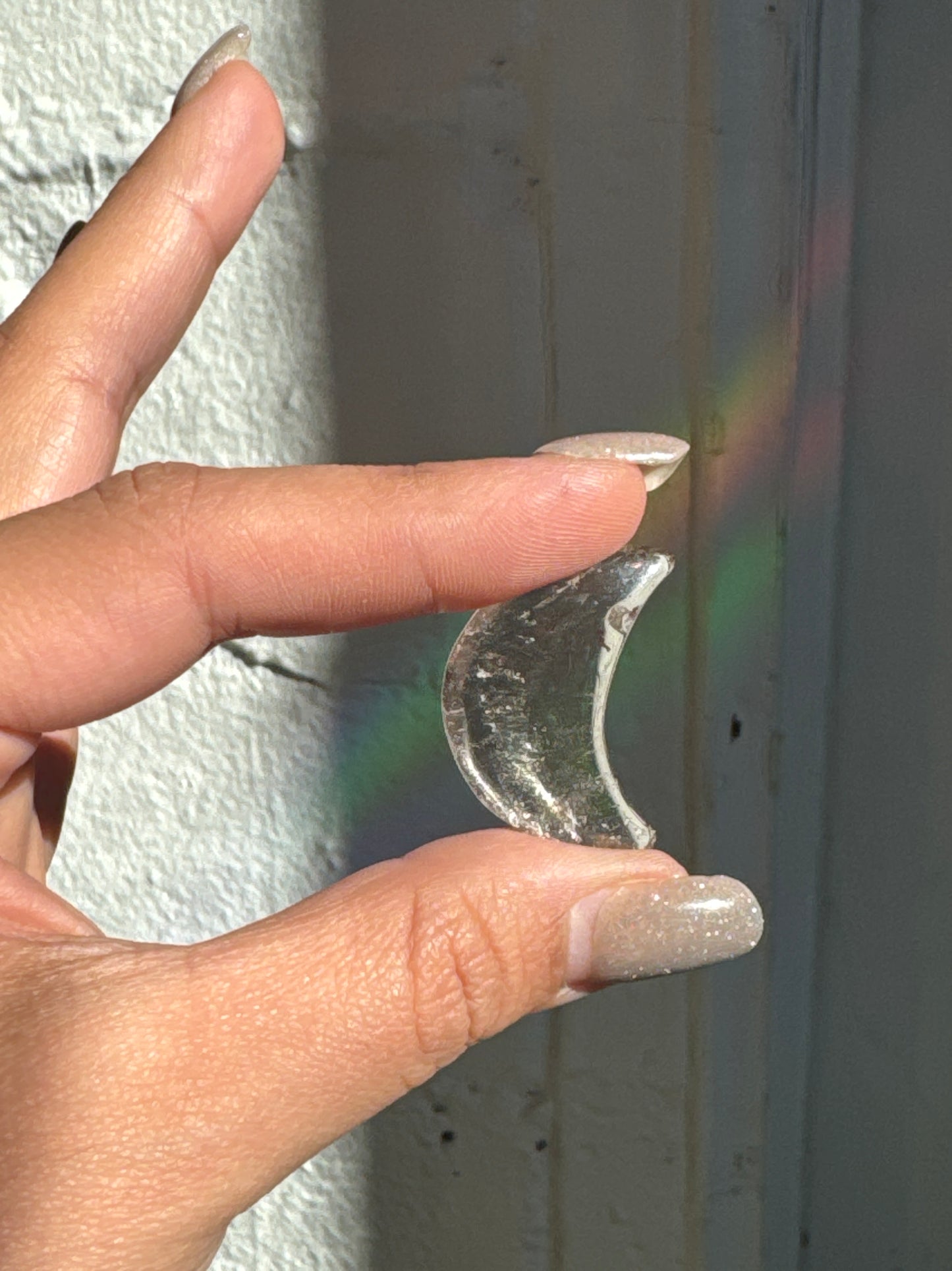 Smoky Crescent Moon 🌙