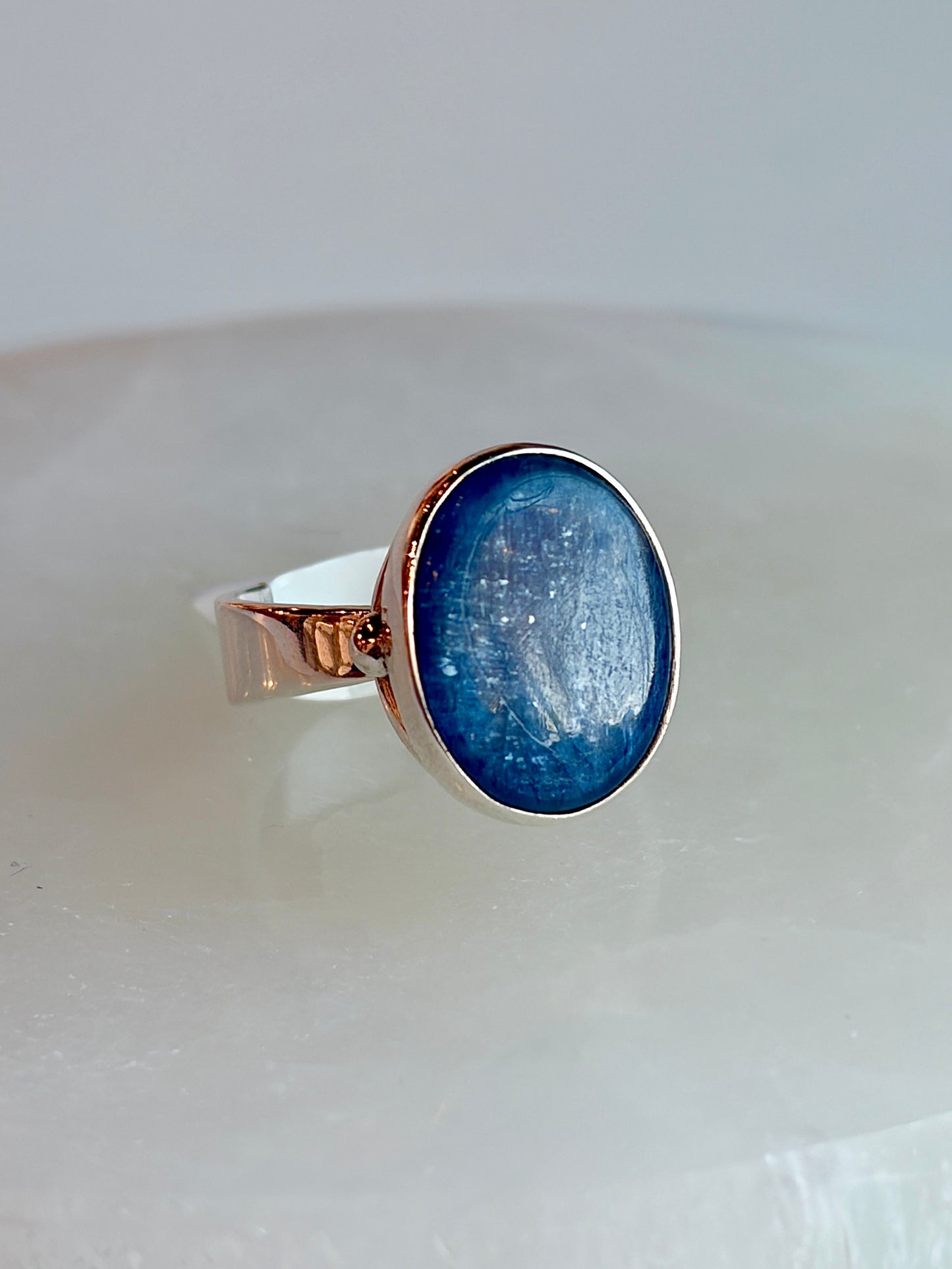Blue Kyanite Ring | Sterling Silver .925
