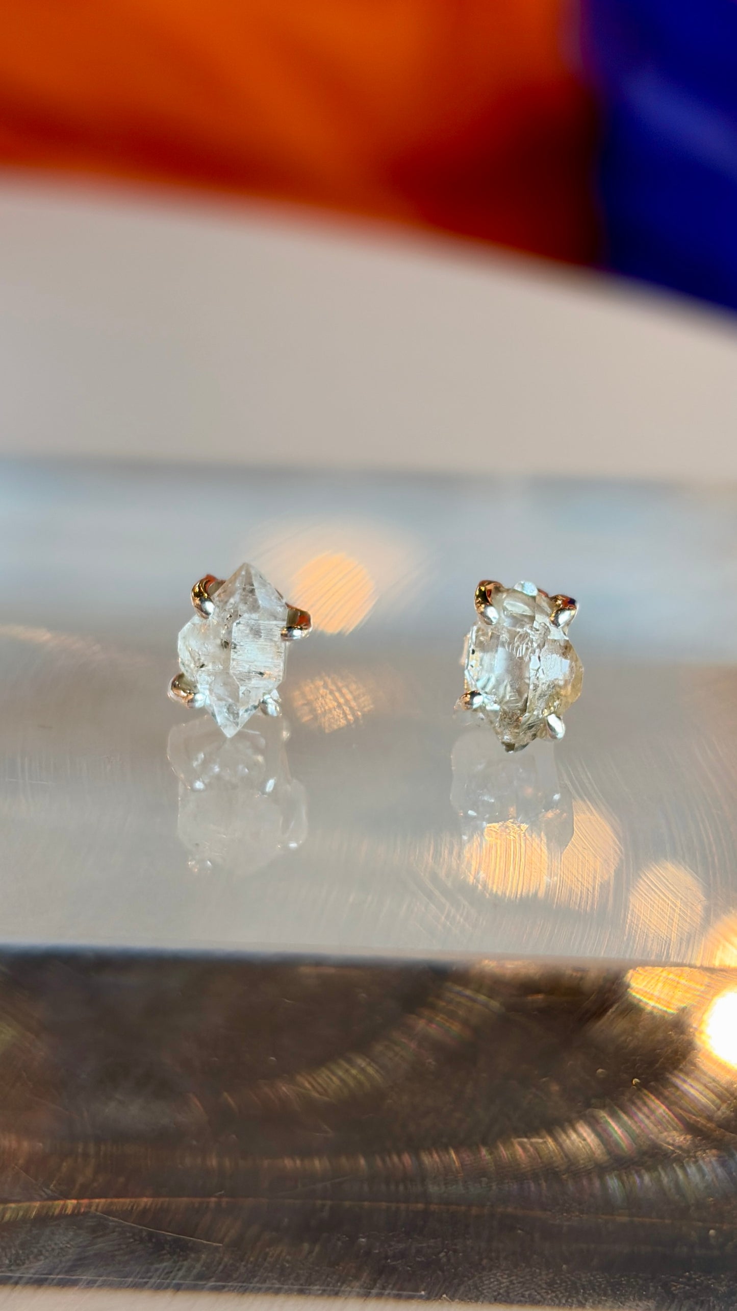 Herkimer Diamond Earrings