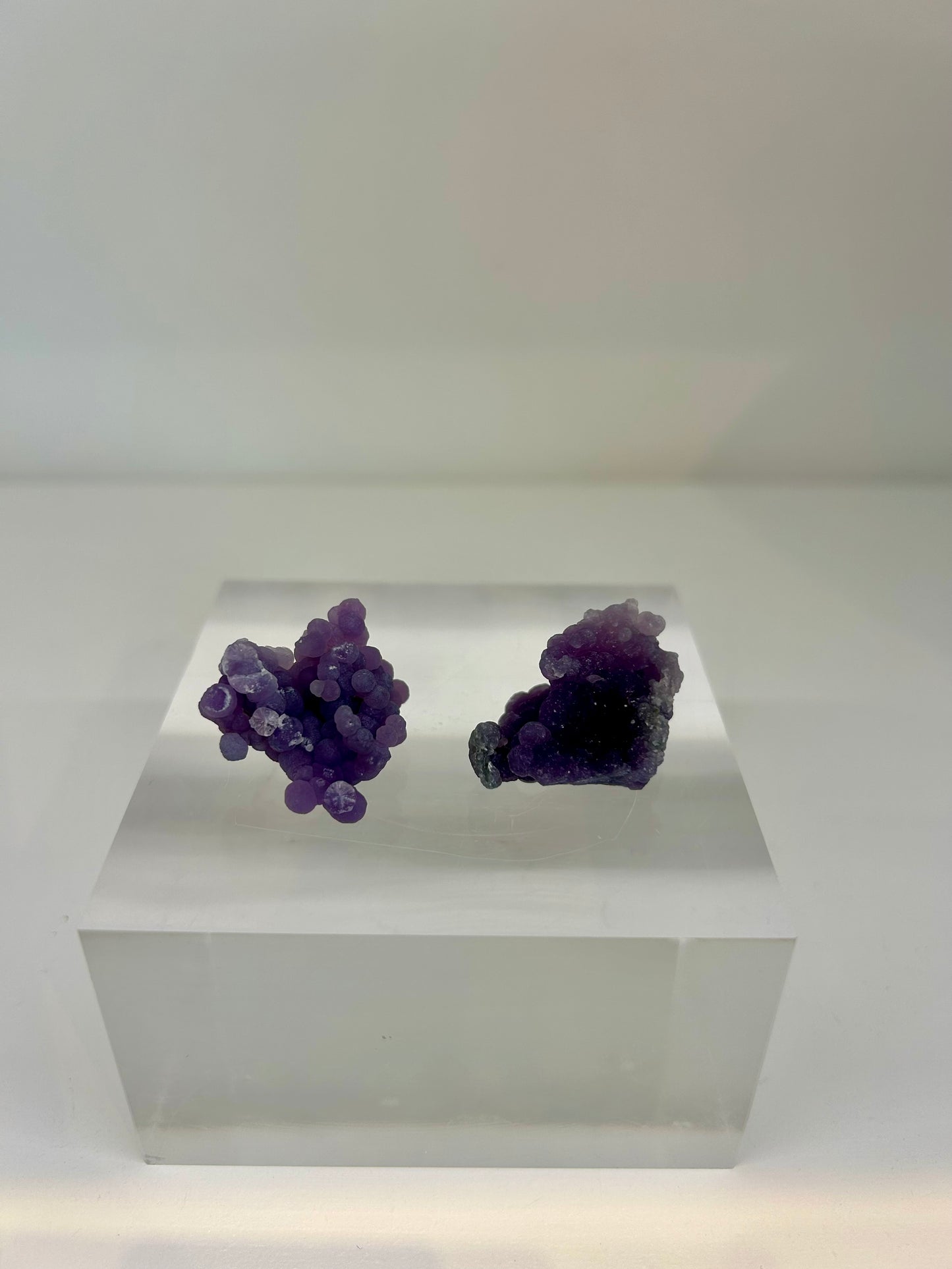 Natural Grape Agate Cluster GA12