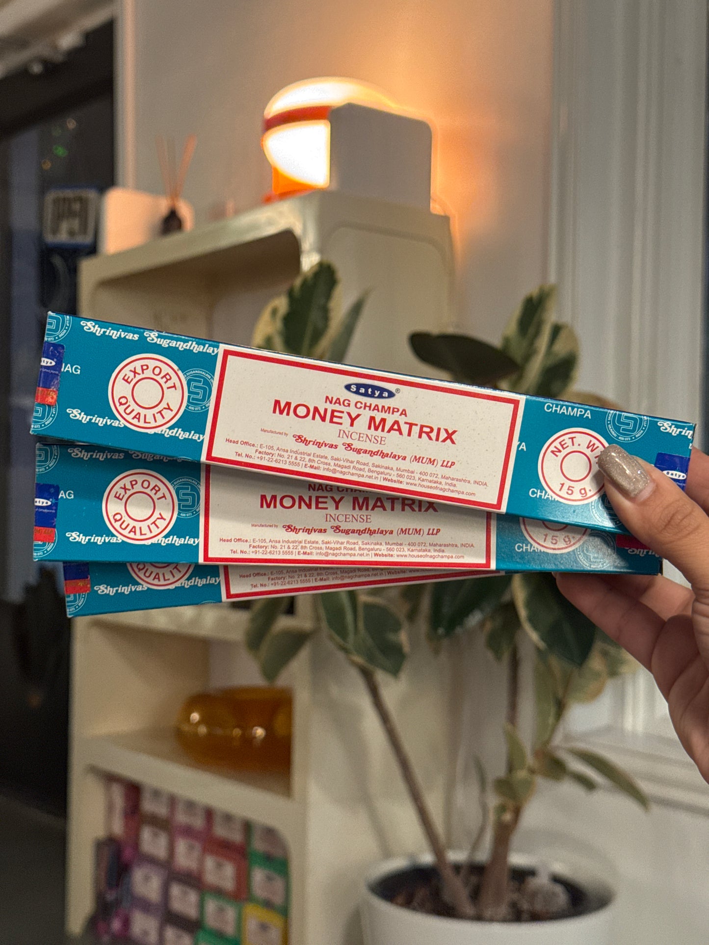 Money Matrix Incense | | Satya Nag Champa