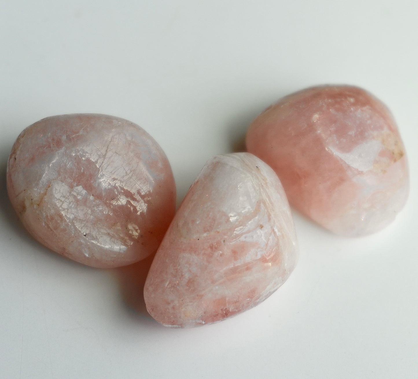 High Grade AA Morganite Tumbled