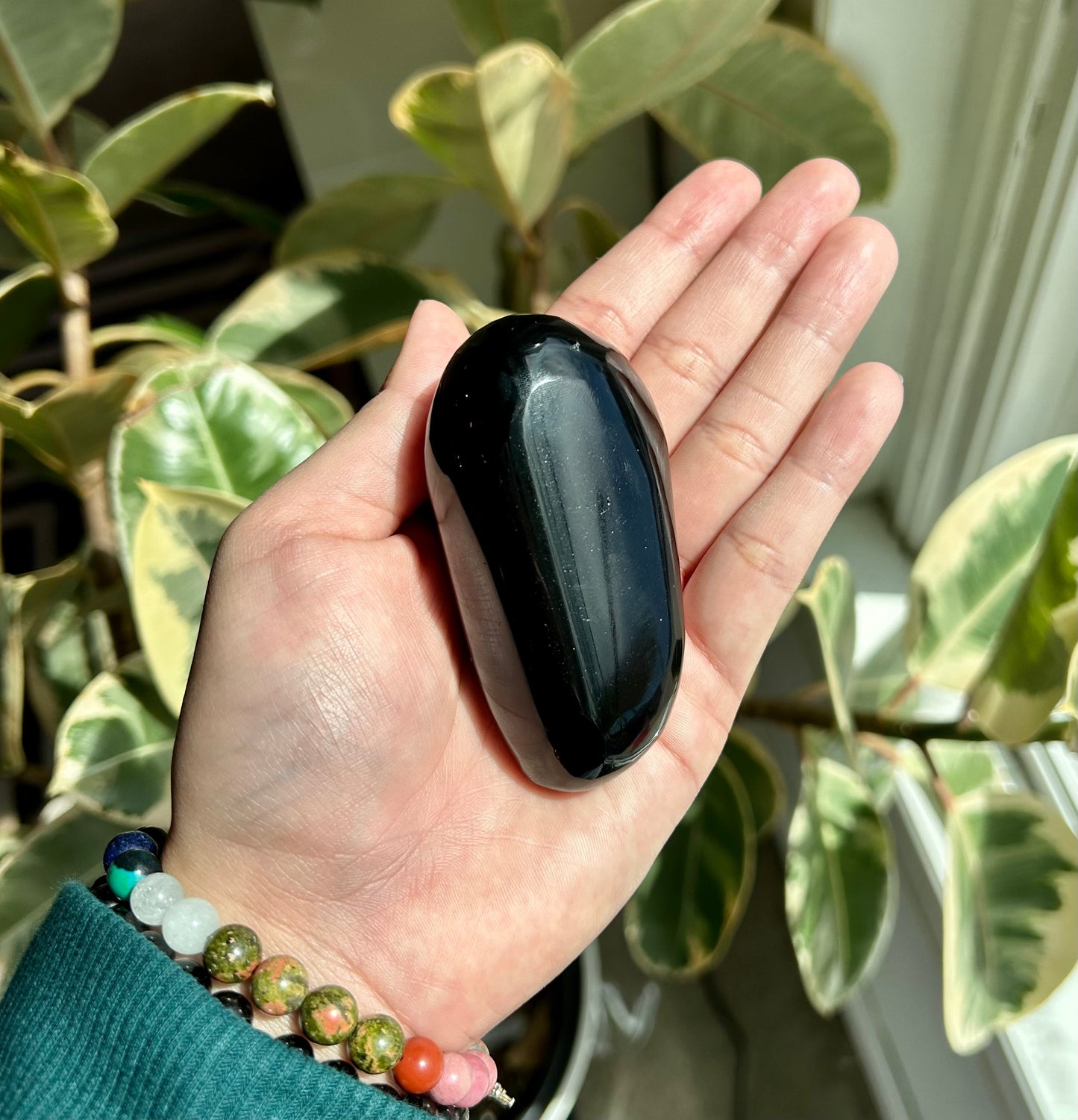 Rainbow Obsidian Polished Freeform