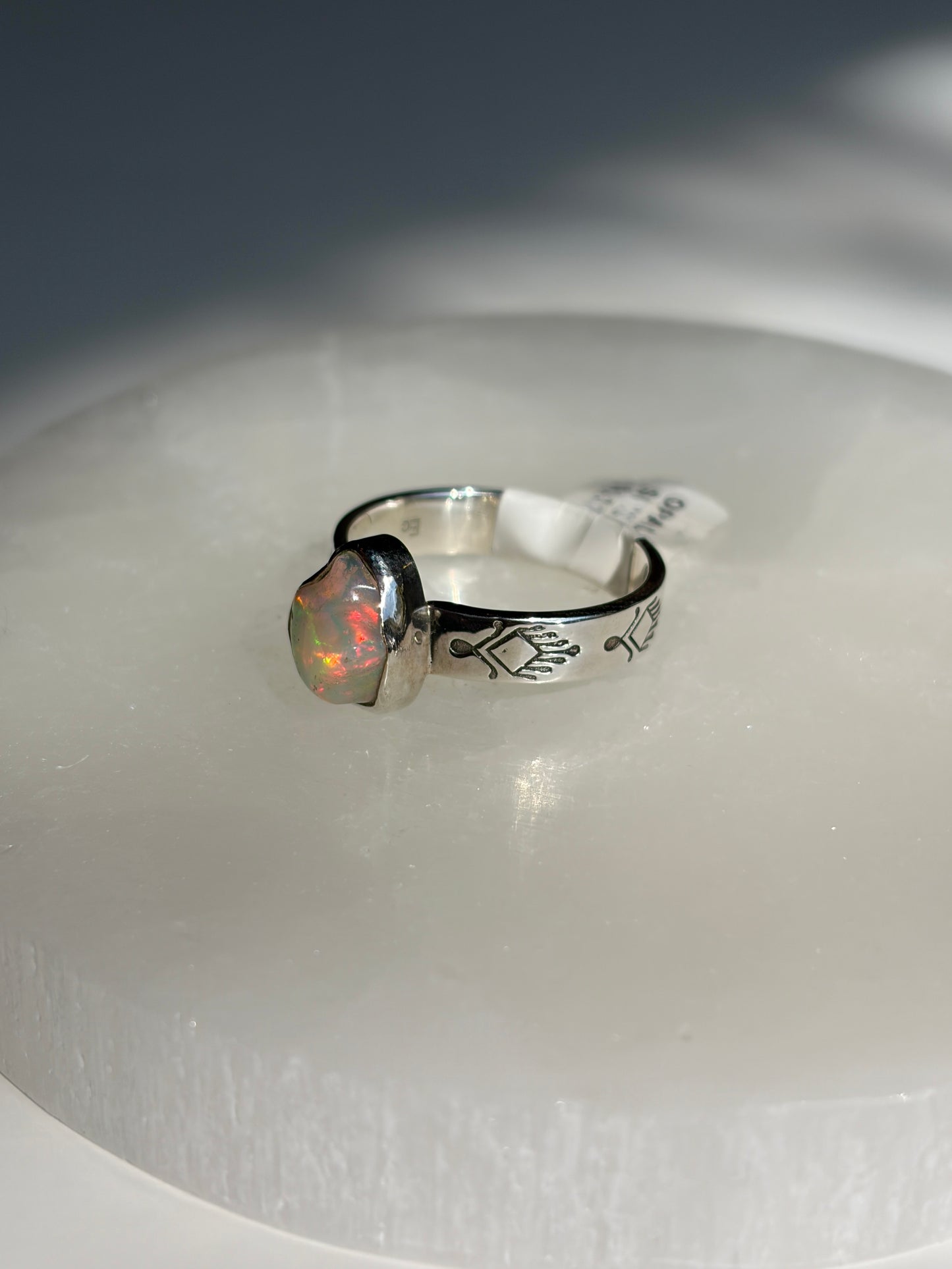 Opal Ring Size 11 - Sterling Silver .925
