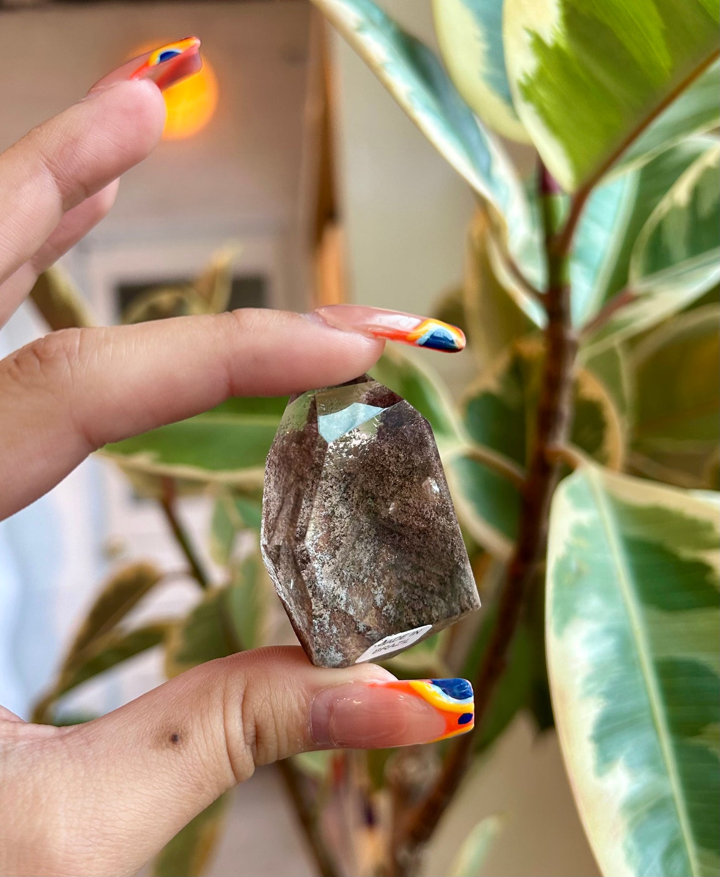 Garden Quartz Polished Freeform: GQ6