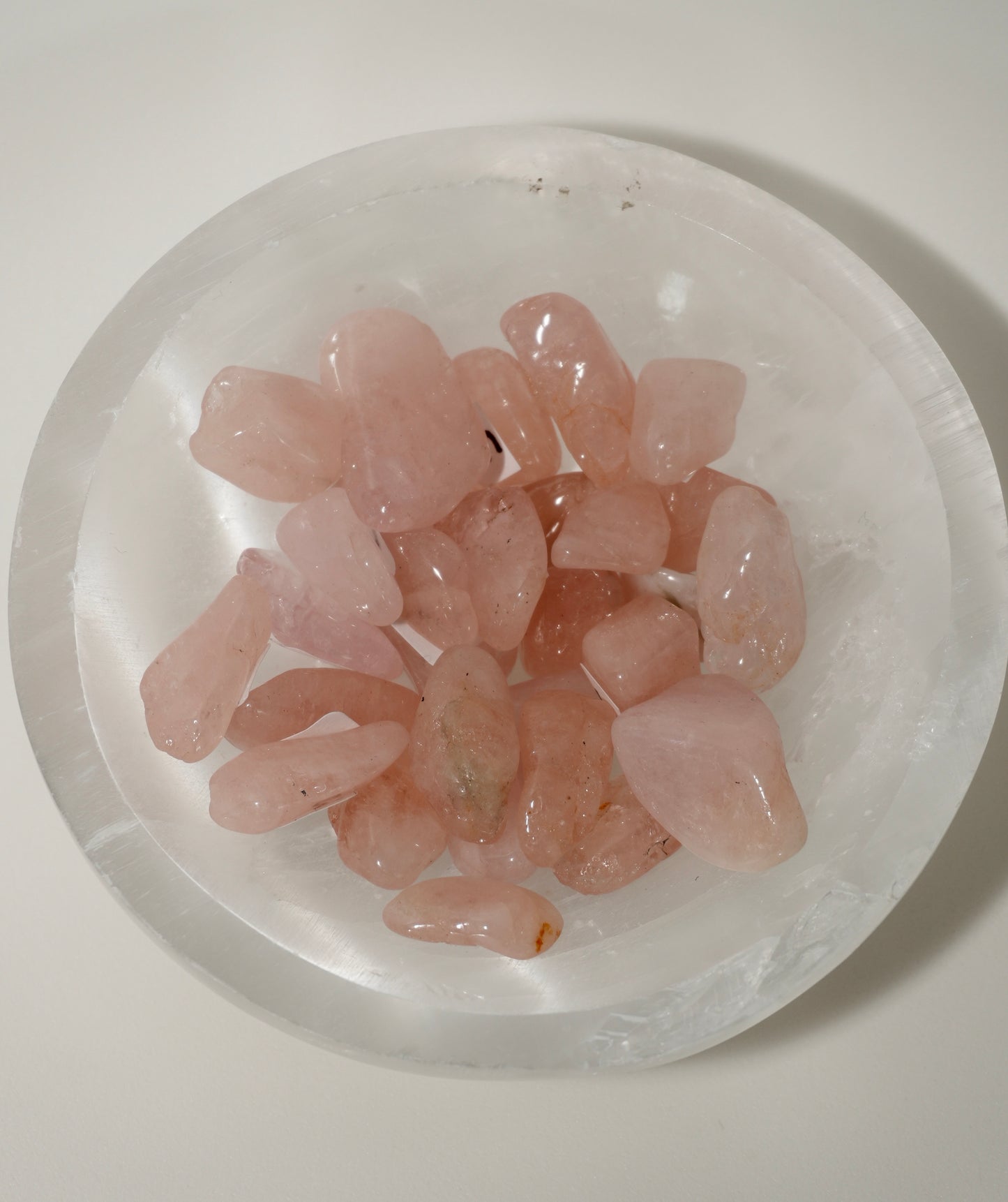 High Grade AA Morganite Tumbled