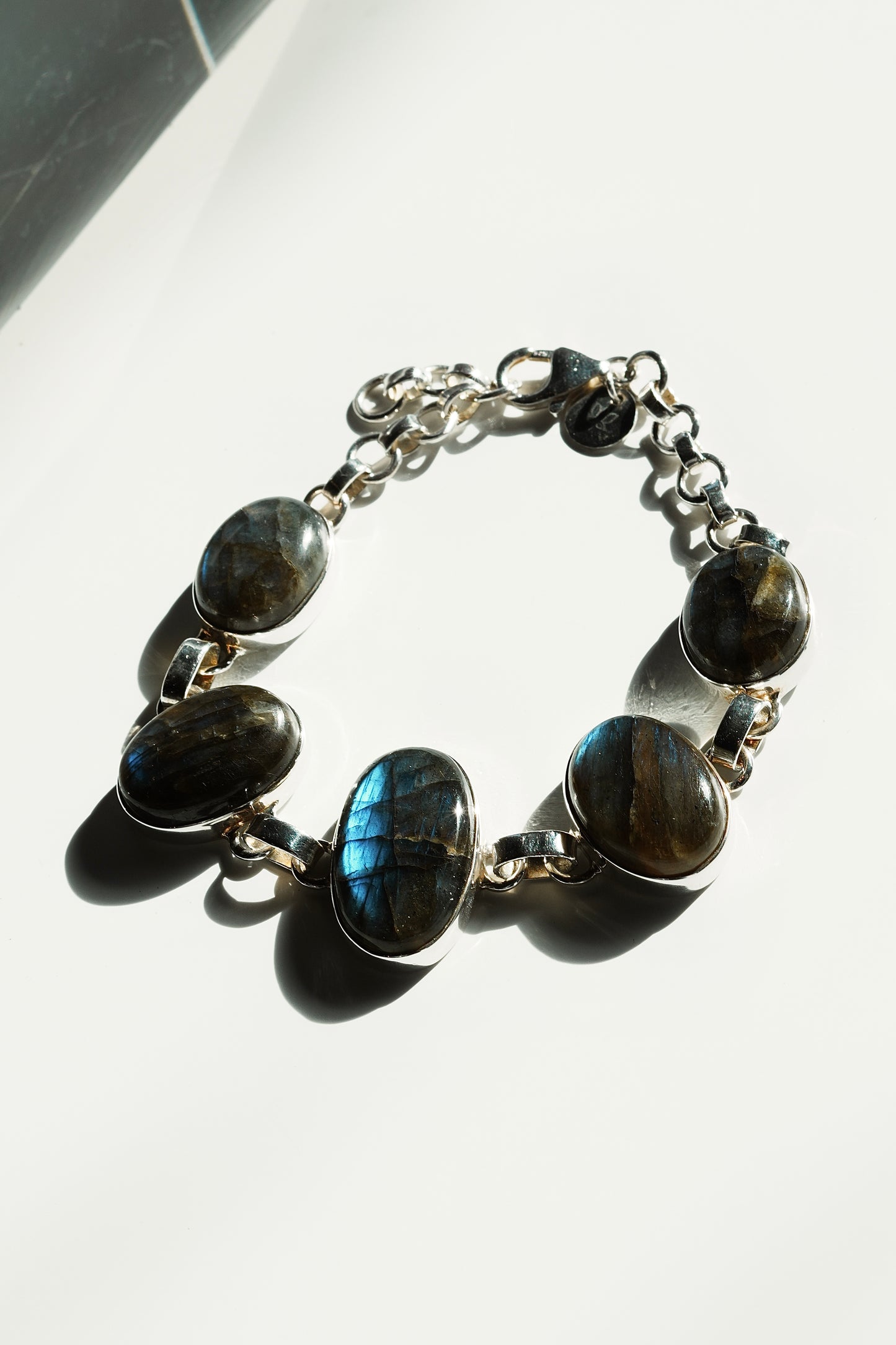 Labradorite Bracelet- Sterling Silver
