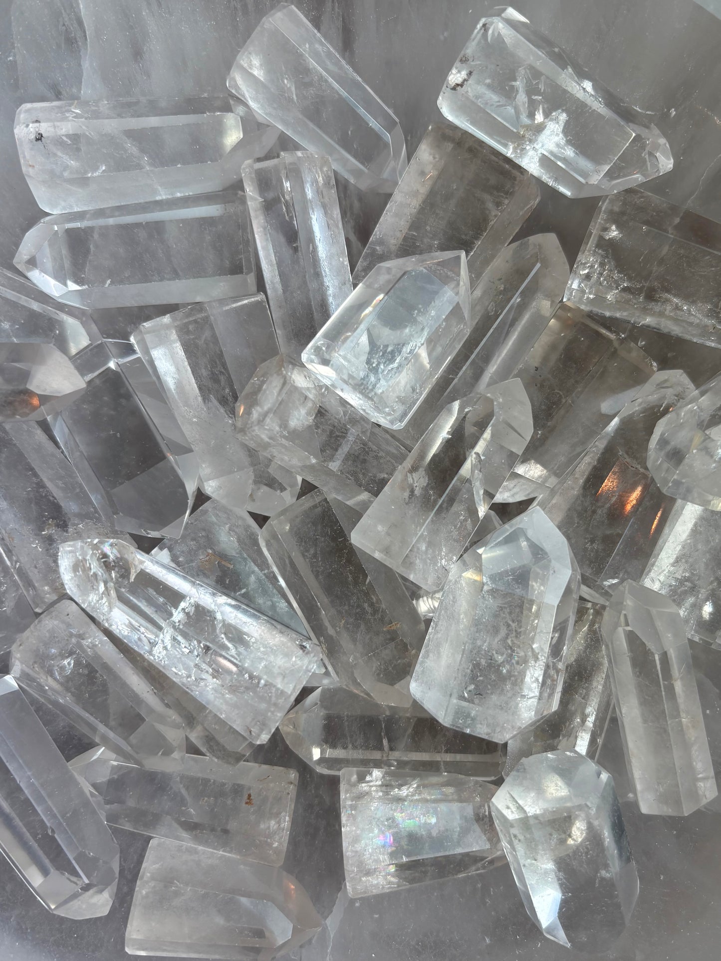 Clear Quartz Mini Towers