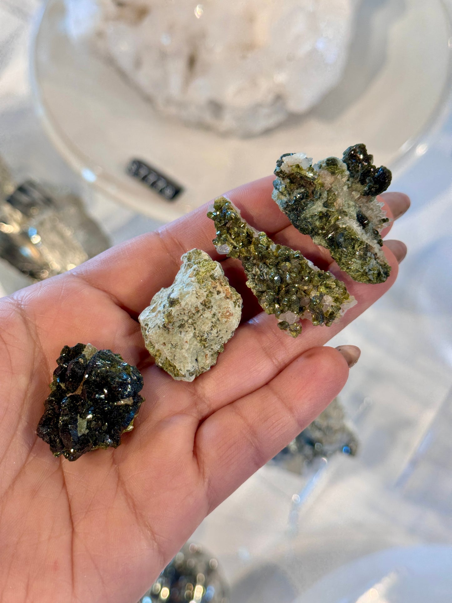Epidote with Quartz