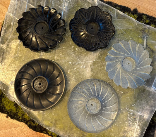 Lotus Stone Incense Burner/Dish/Holder