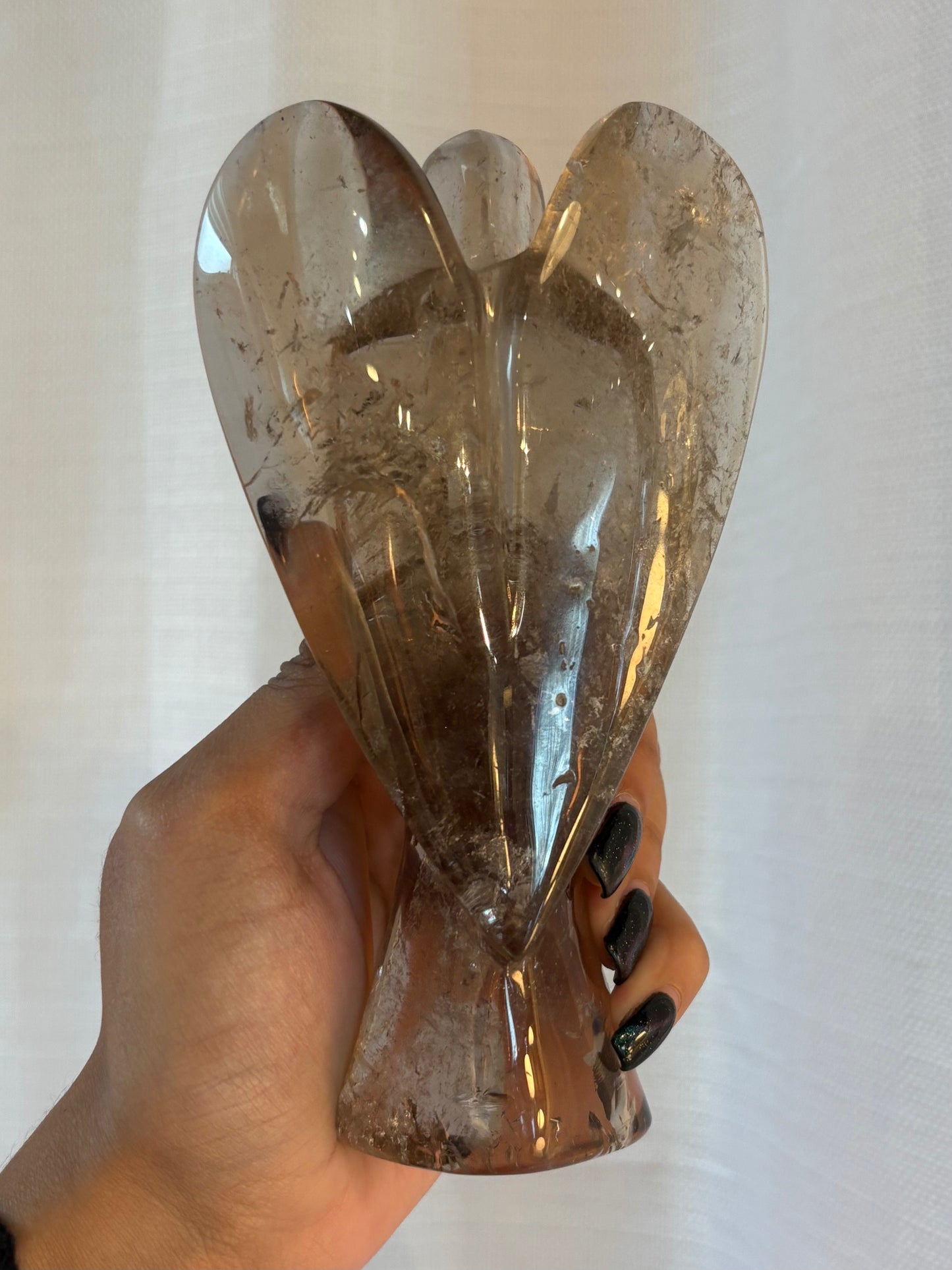 Smokey Quartz Angel : A