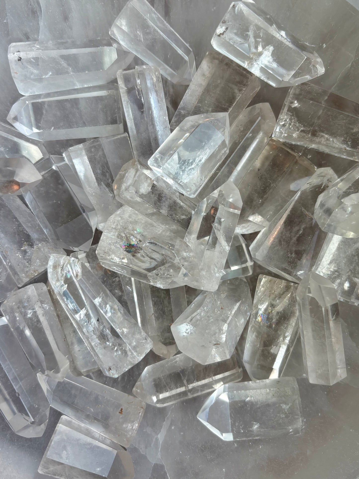 Clear Quartz Mini Towers