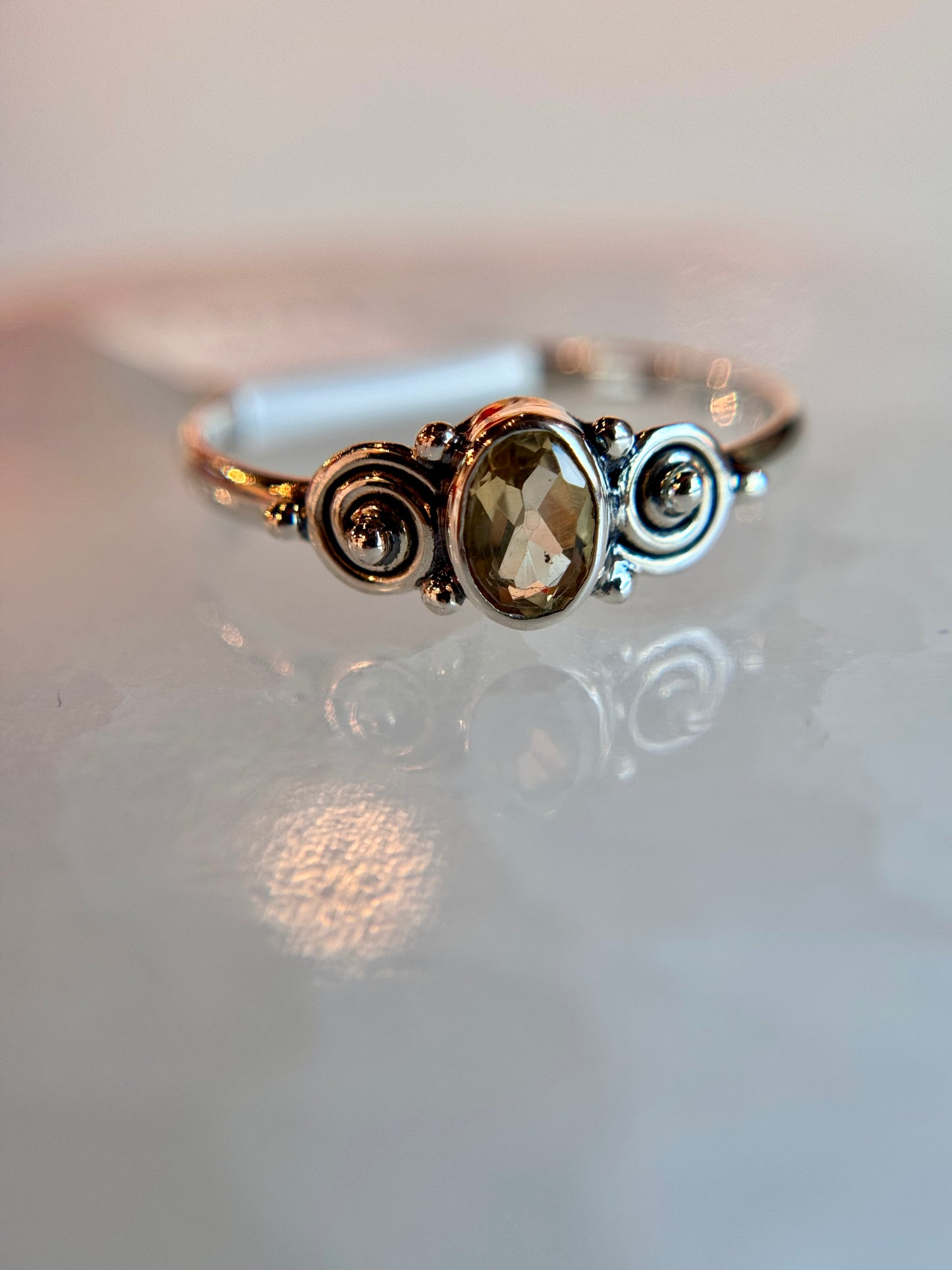 Citrine Ring Size 10 | sterling silver .925