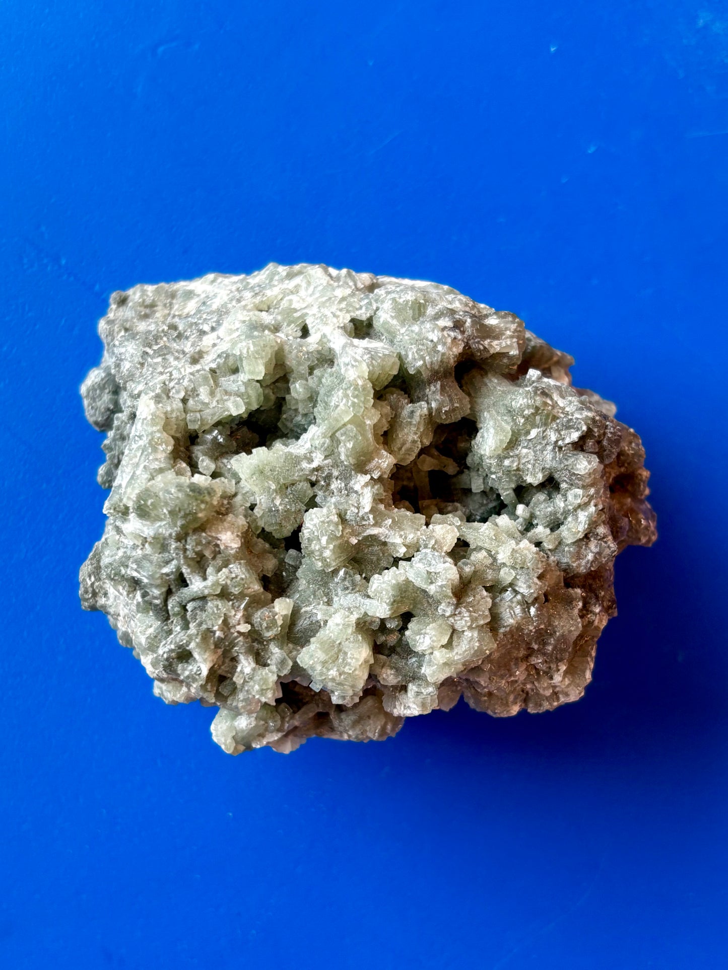 Prehnite and Epidote Cluster