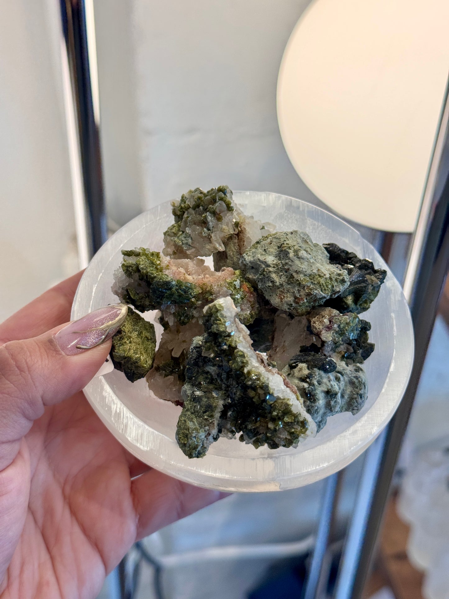 Epidote with Quartz