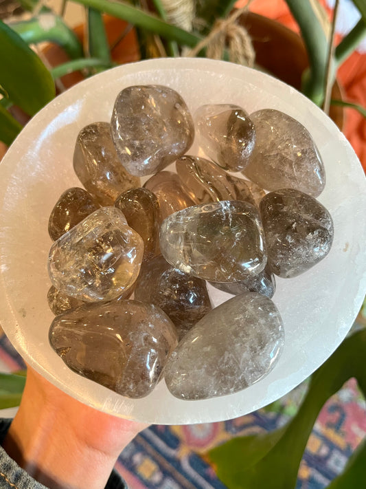 Smoky Quartz Tumble- Large